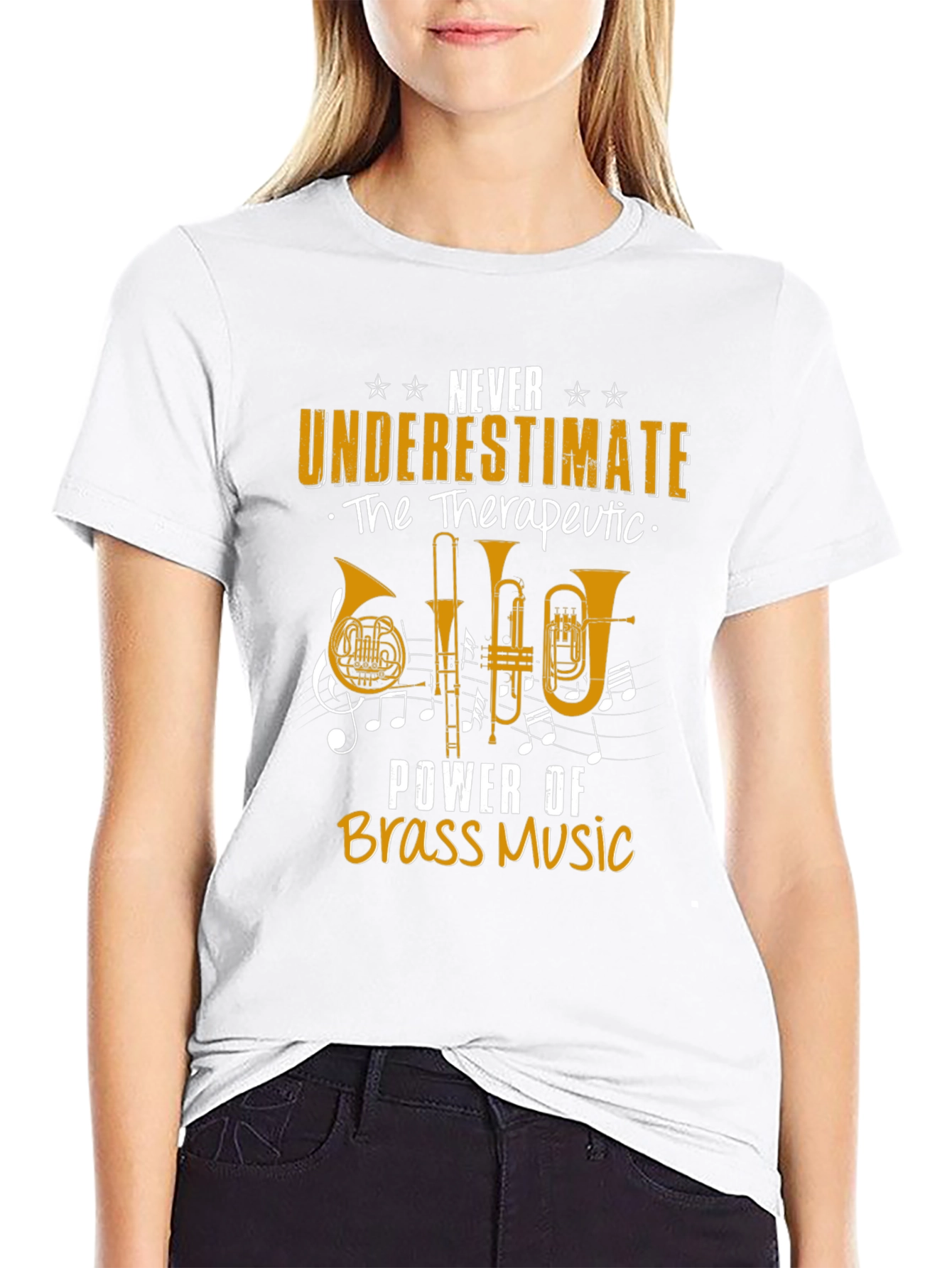 Brass Music Therapeutic Power T-Shirt