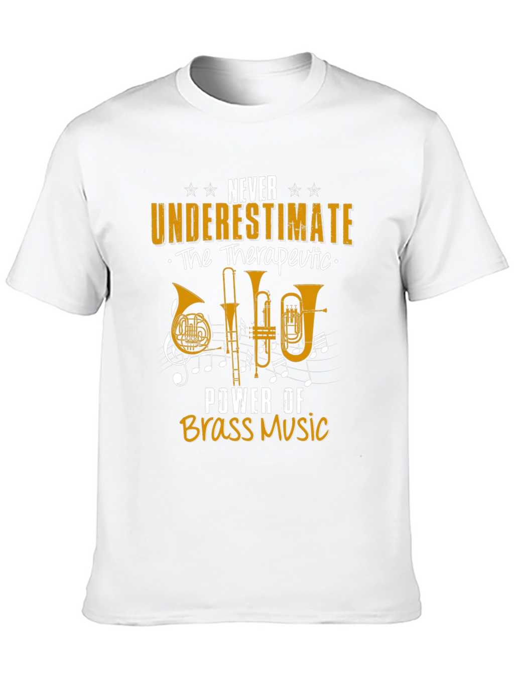 Brass Music Therapeutic Power T-Shirt
