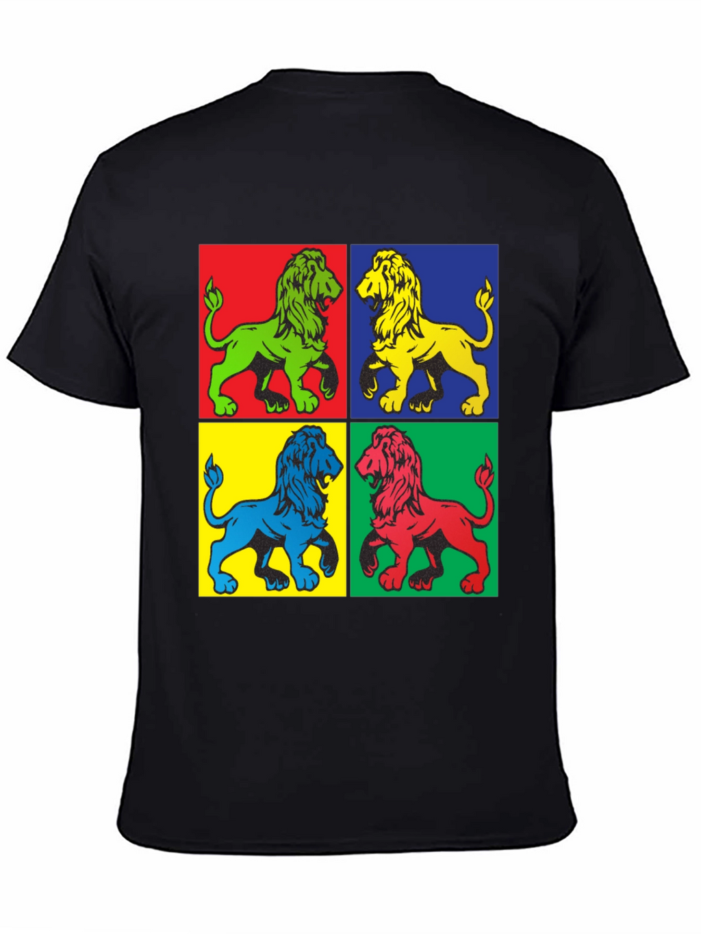 Pop Art Lion Graphic Tee