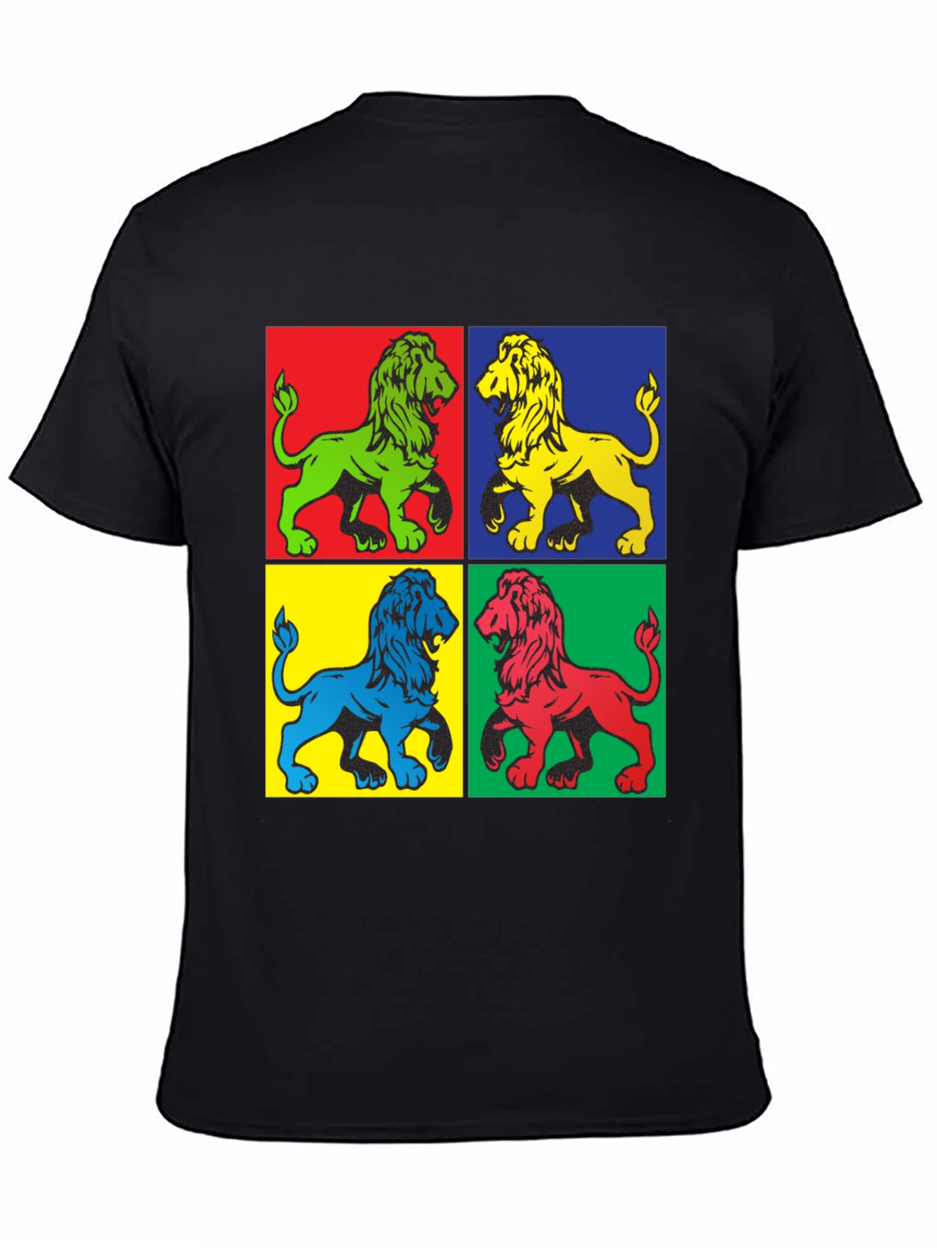 Pop Art Lion Graphic Tee