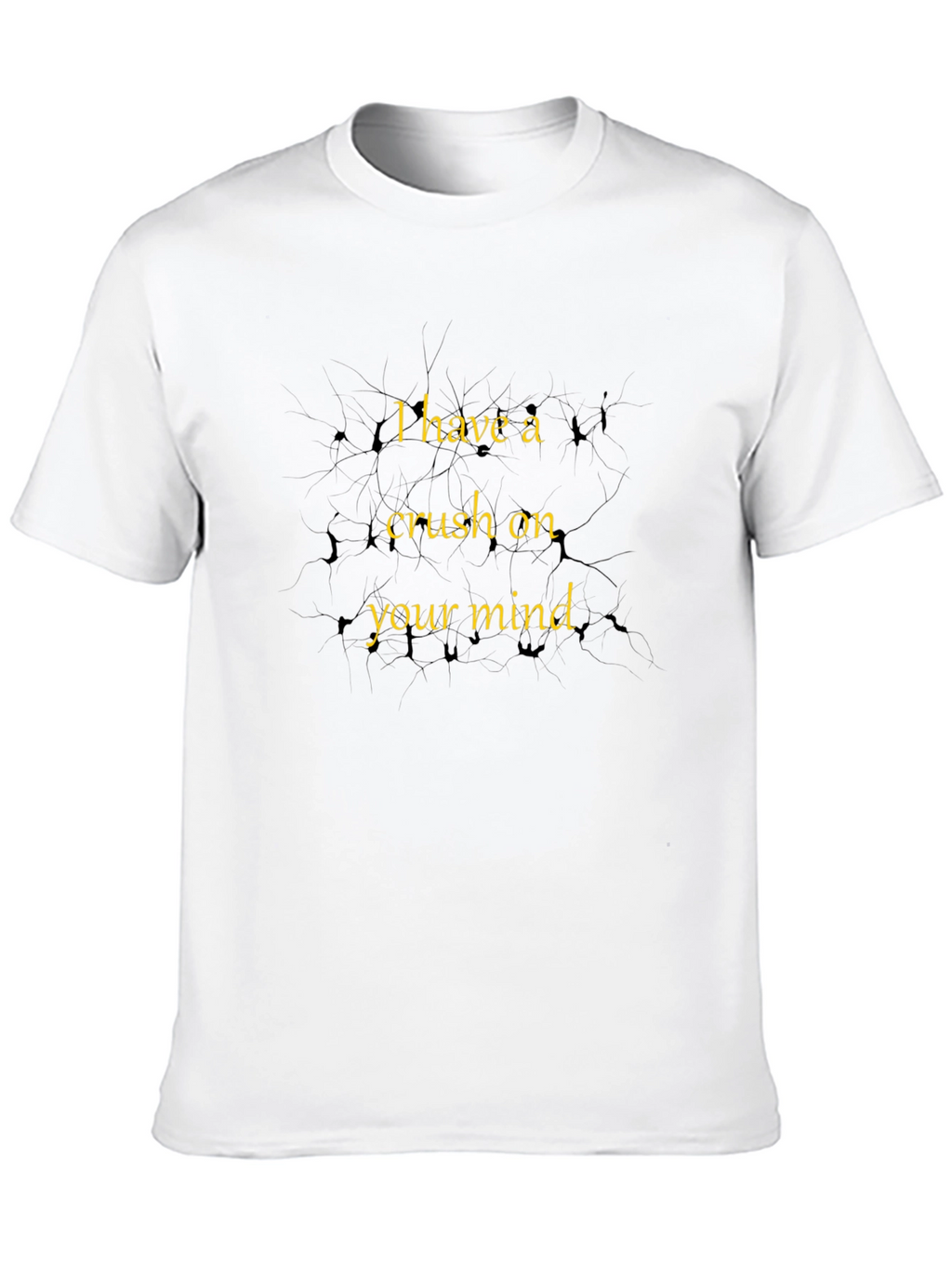 Crush On Your Mind Graphic Tee - Unique Design