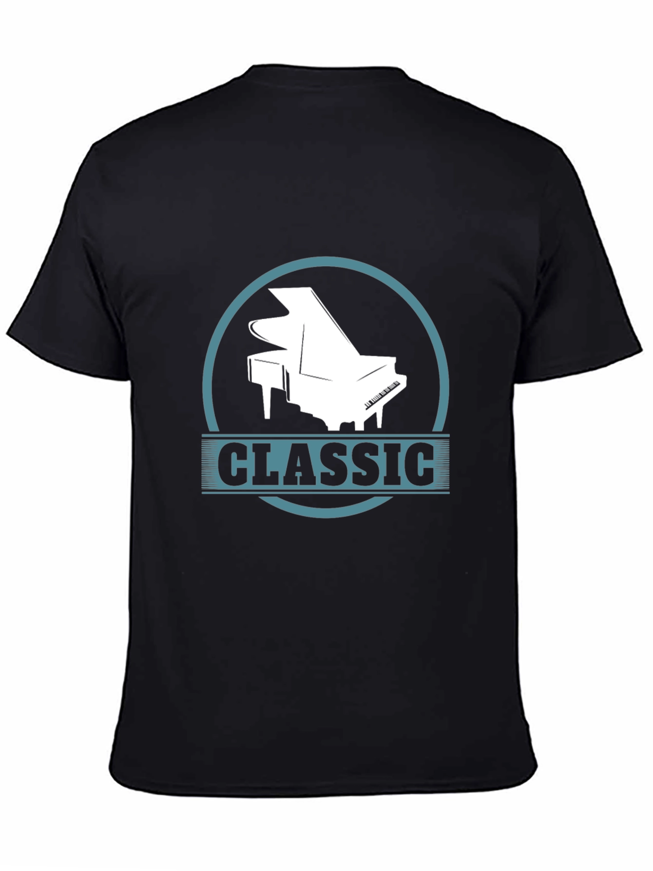 Classic Piano T-Shirt - Stylish Music Tee