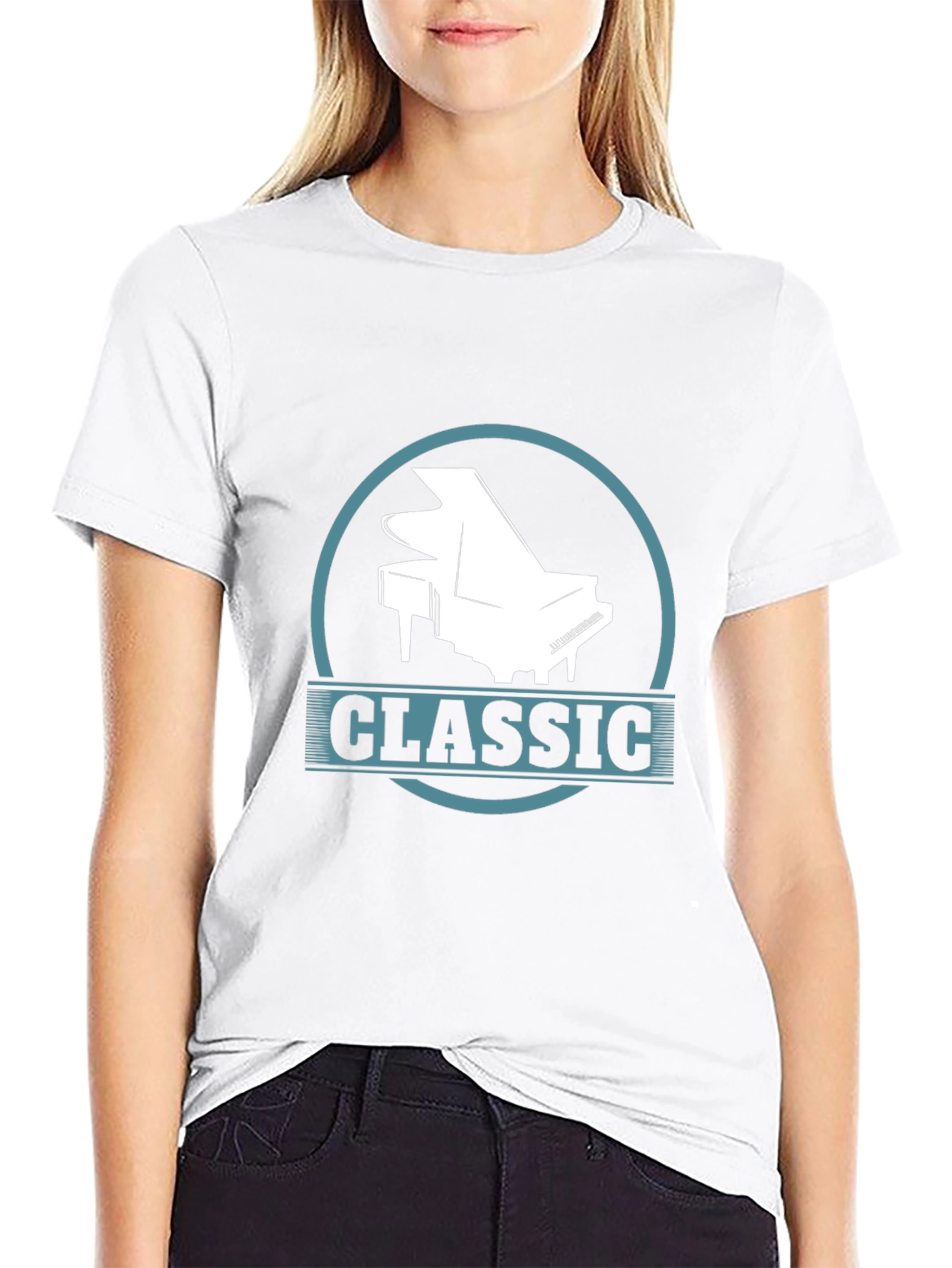 Classic Piano T-Shirt - Stylish Music Tee