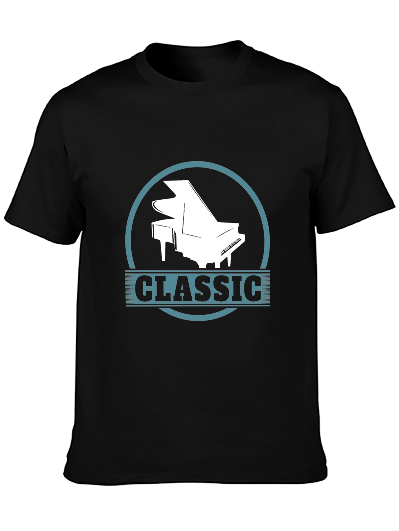 Classic Piano T-Shirt - Stylish Music Tee