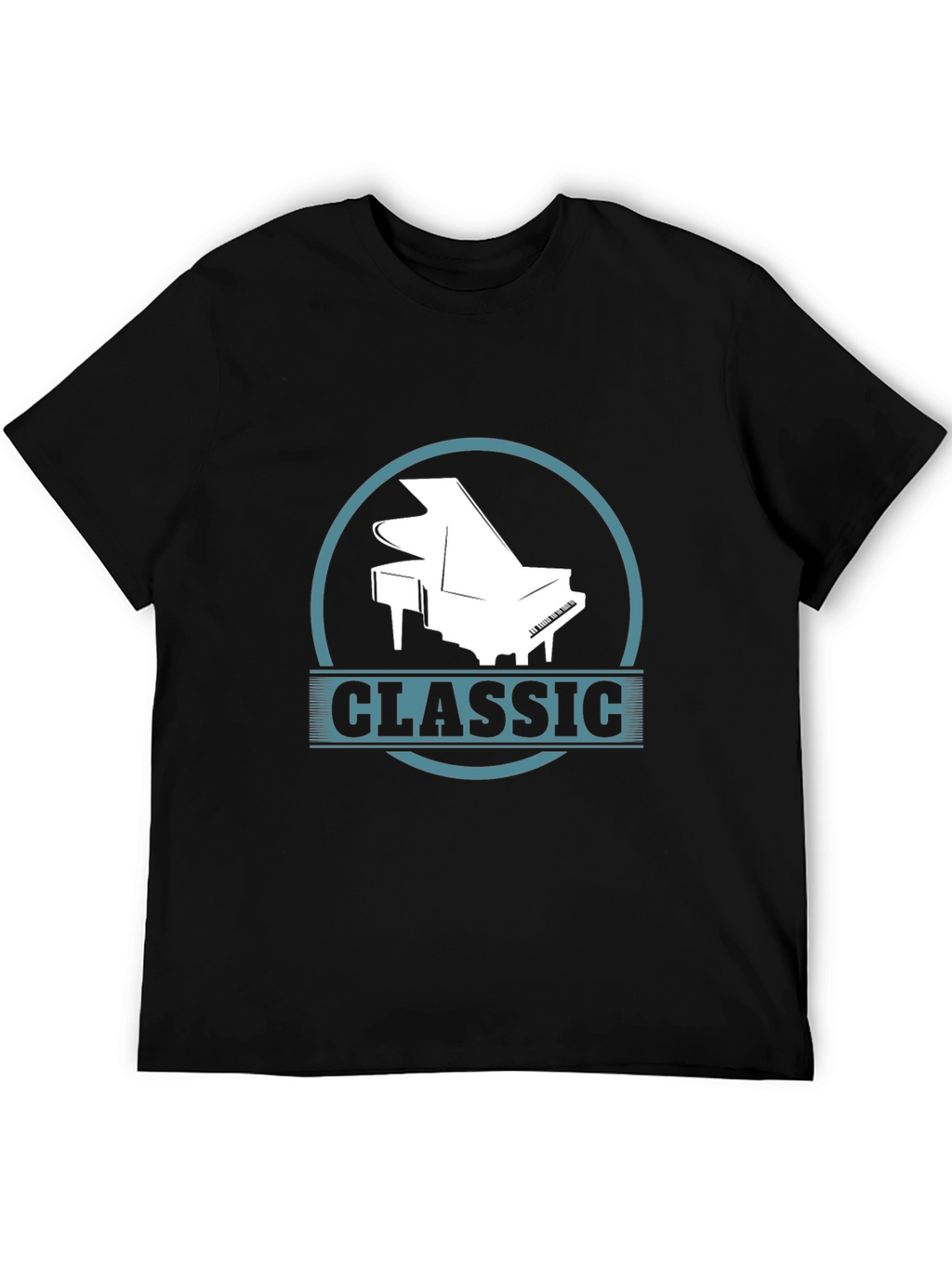 Classic Piano T-Shirt - Stylish Music Tee
