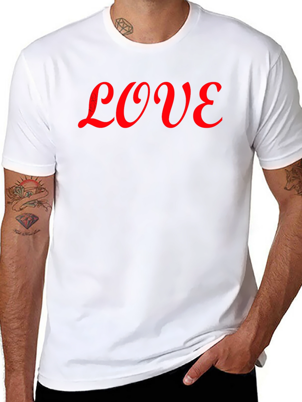 Love T-Shirt - Stylish Graphic Tee for Men
