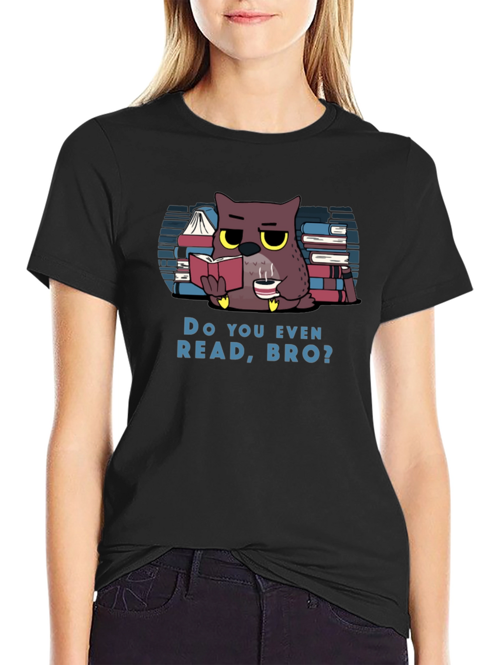 Do You Even Read Bro? Owl T-Shirt
