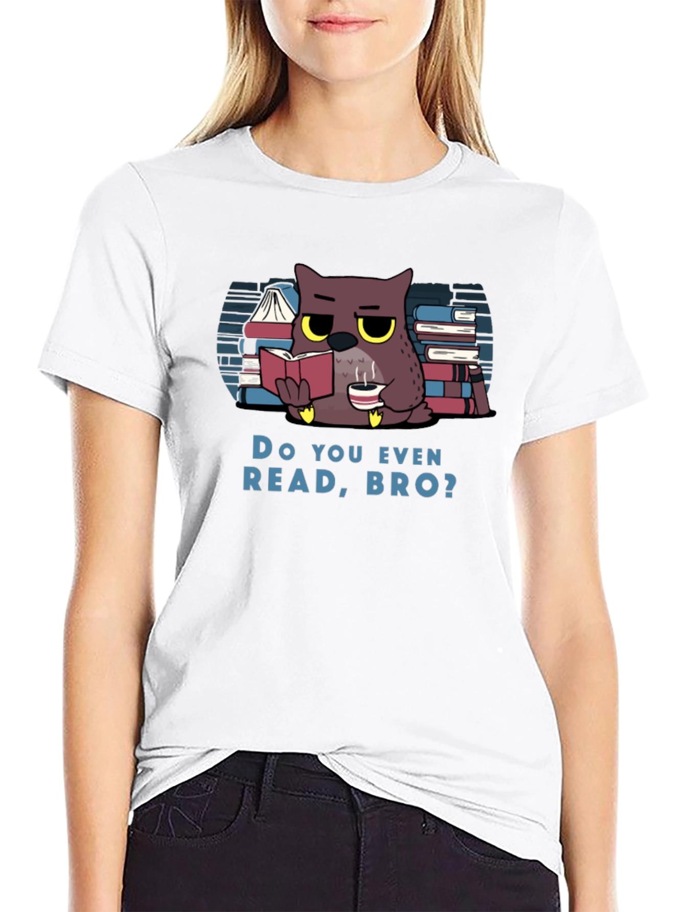 Do You Even Read Bro? Owl T-Shirt