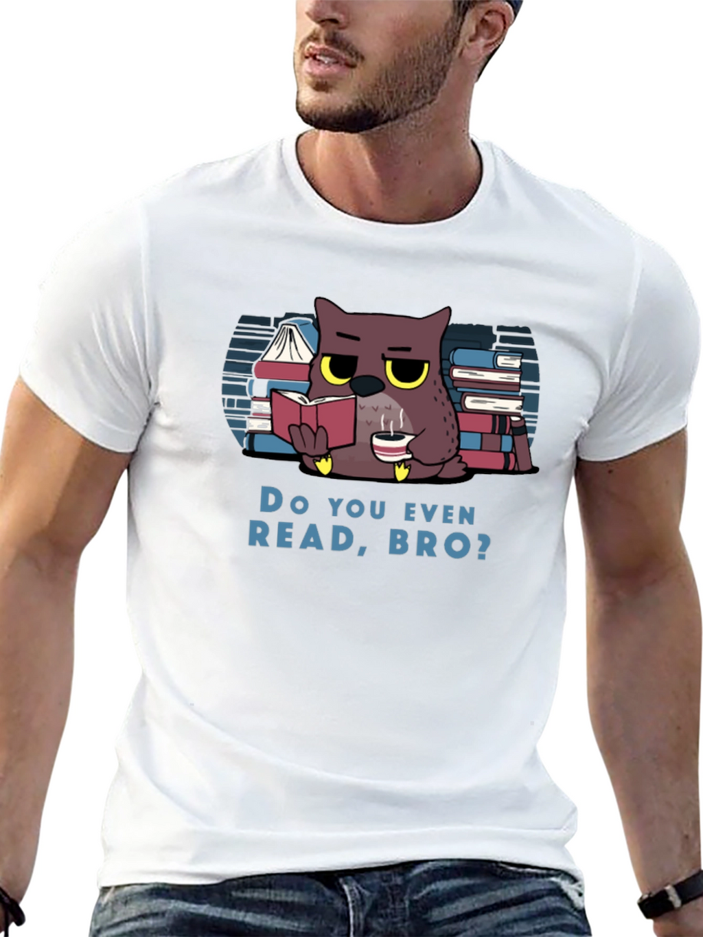 Do You Even Read Bro? Owl T-Shirt