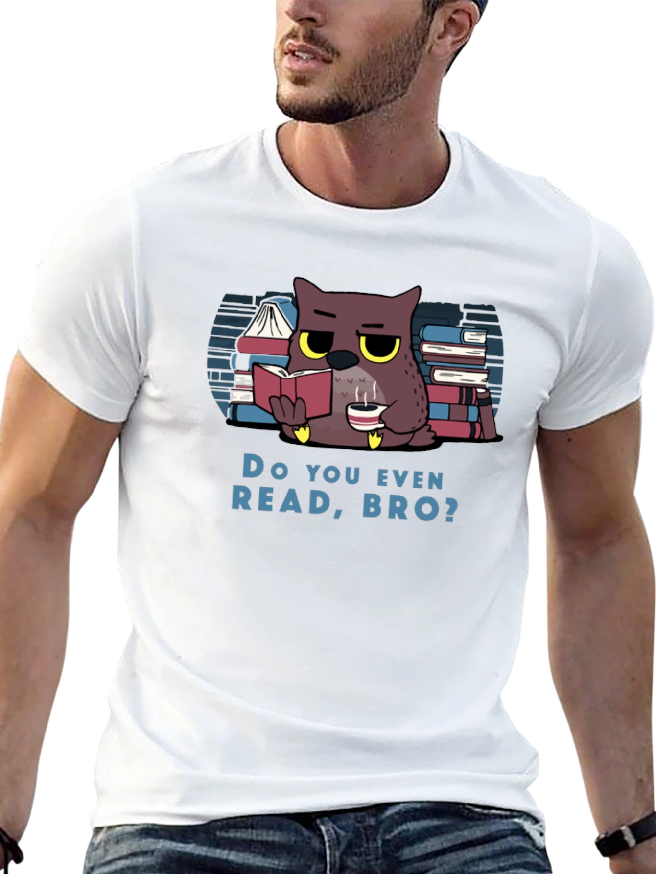 Do You Even Read Bro? Owl T-Shirt