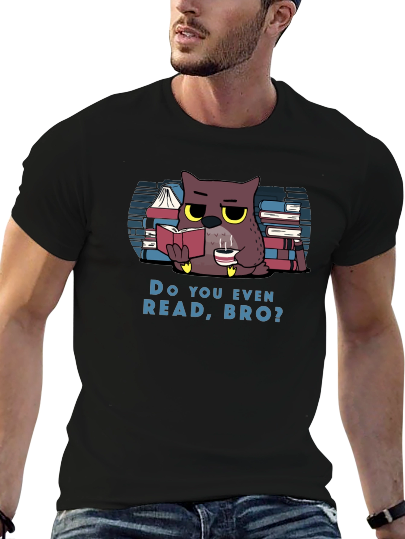 Do You Even Read Bro? Owl T-Shirt