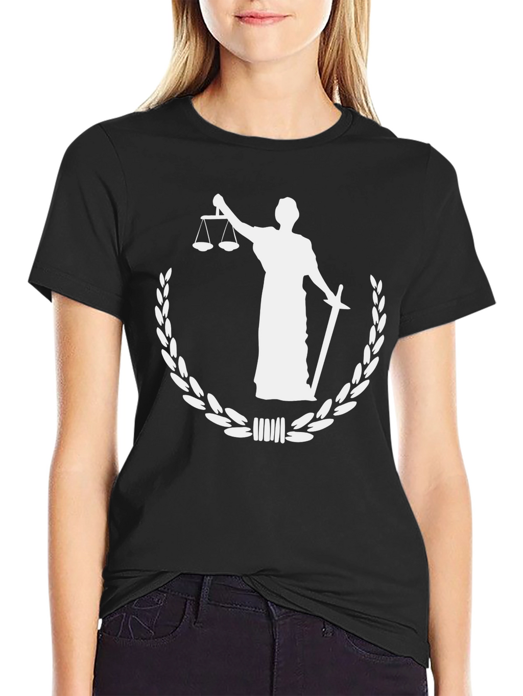 Justice T-Shirt - Scales & Sword Graphic Tee