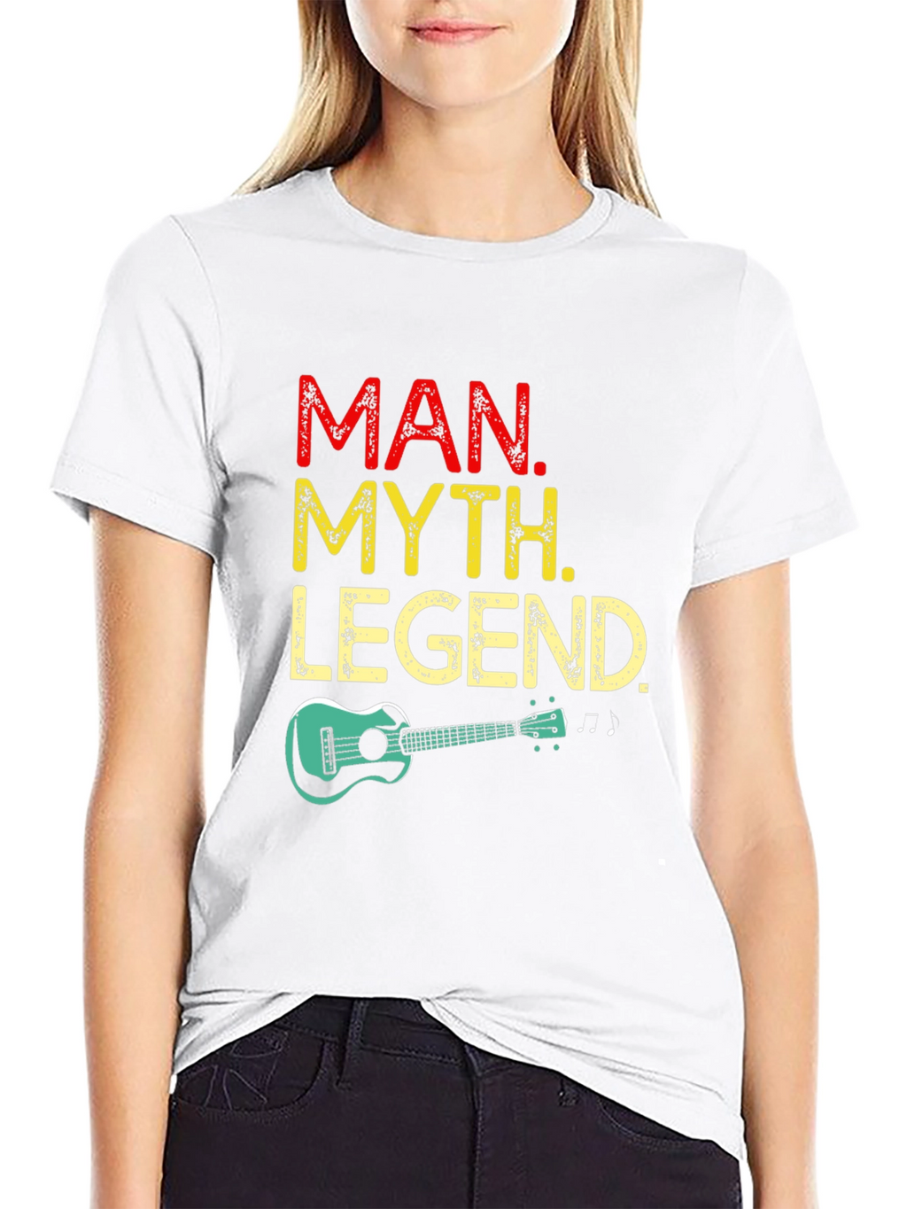 Man Myth Legend Ukulele Graphic Tee