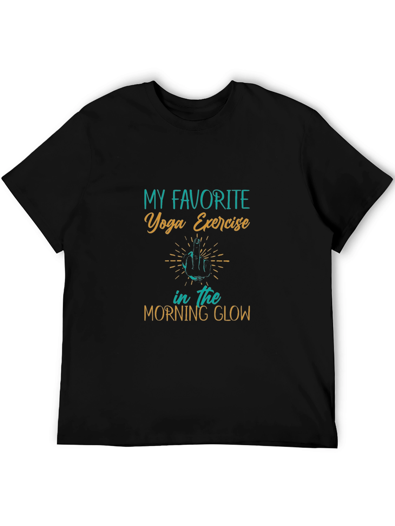 Funny Yoga Exercise T-Shirt