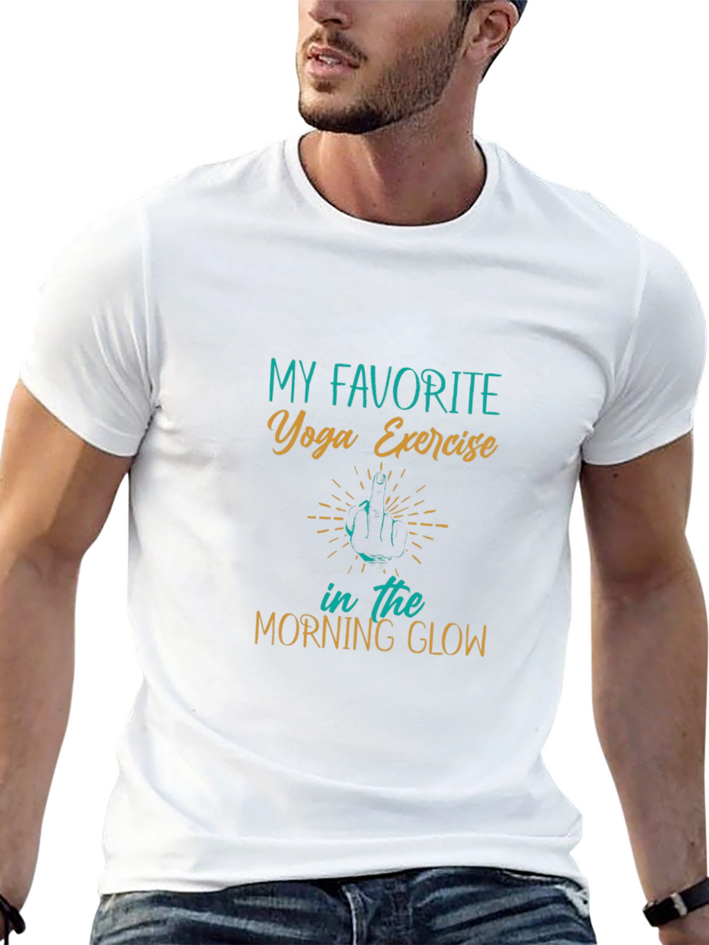 Funny Yoga Exercise T-Shirt
