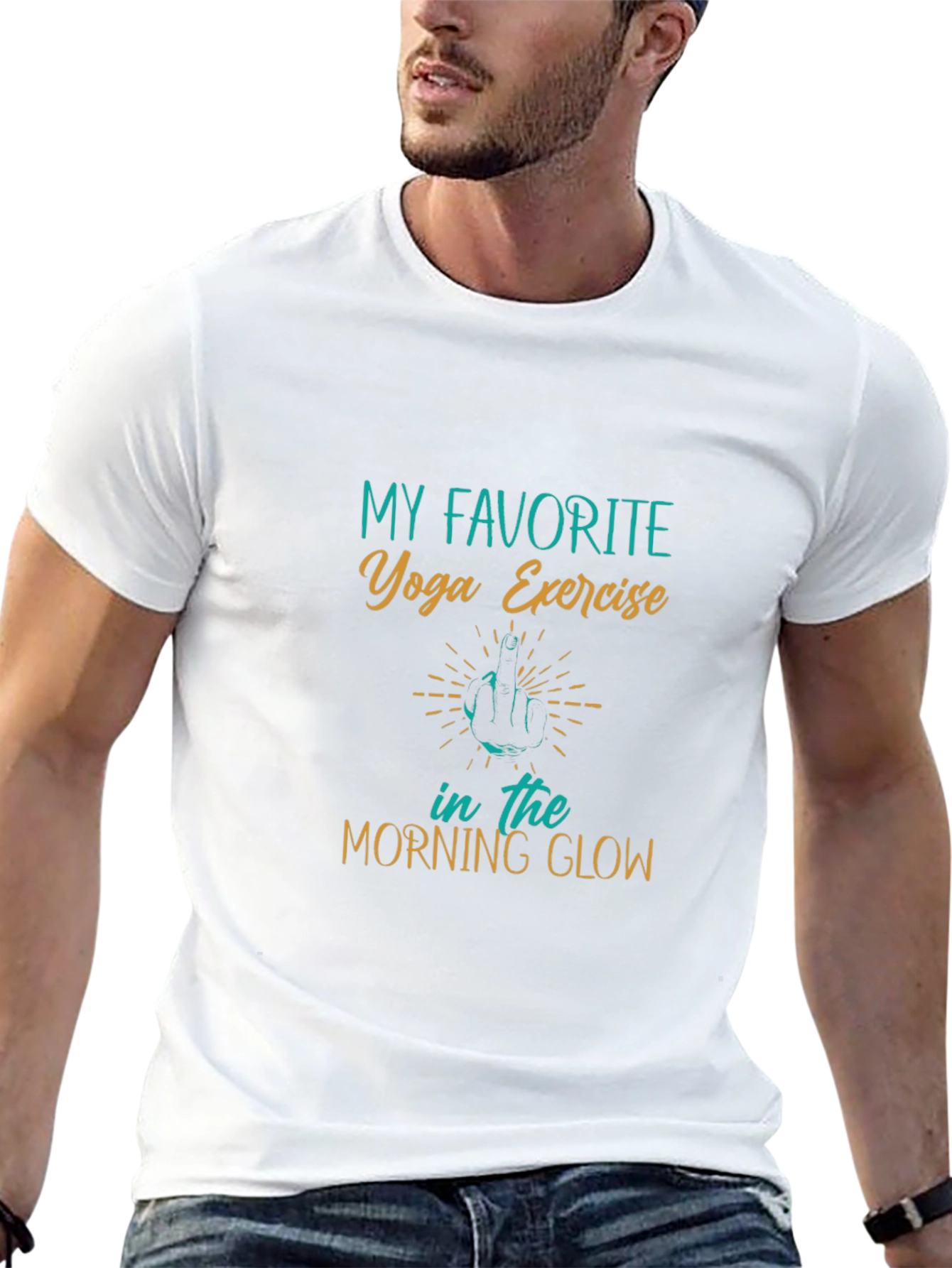 Funny Yoga Exercise T-Shirt