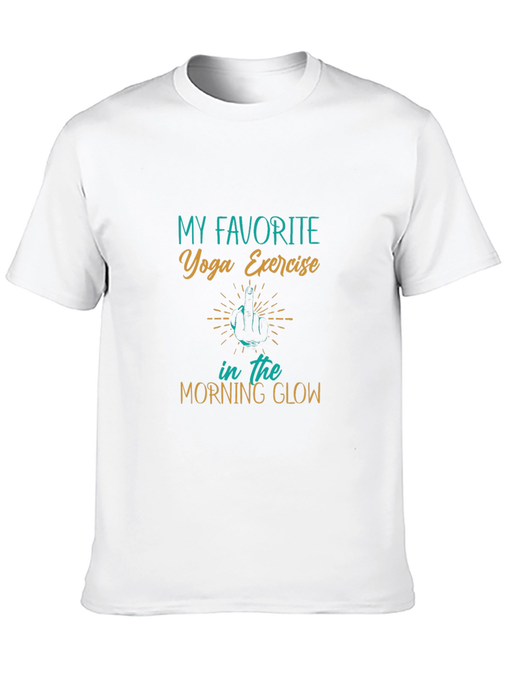 Funny Yoga Exercise T-Shirt