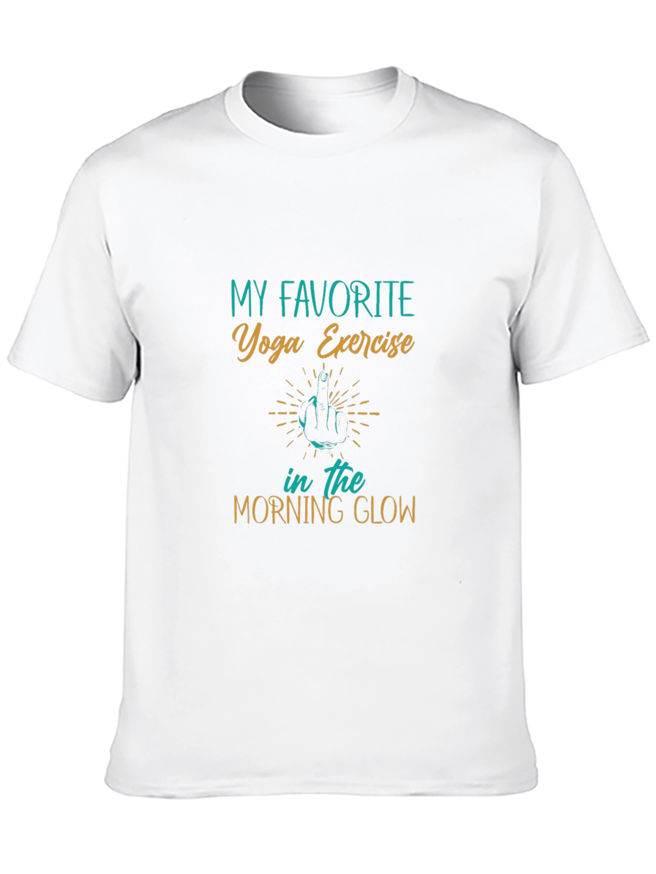 Funny Yoga Exercise T-Shirt