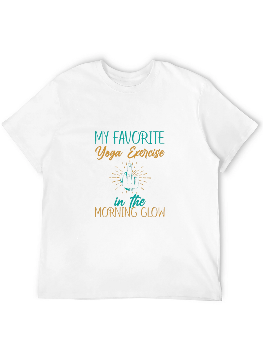 Funny Yoga Exercise T-Shirt