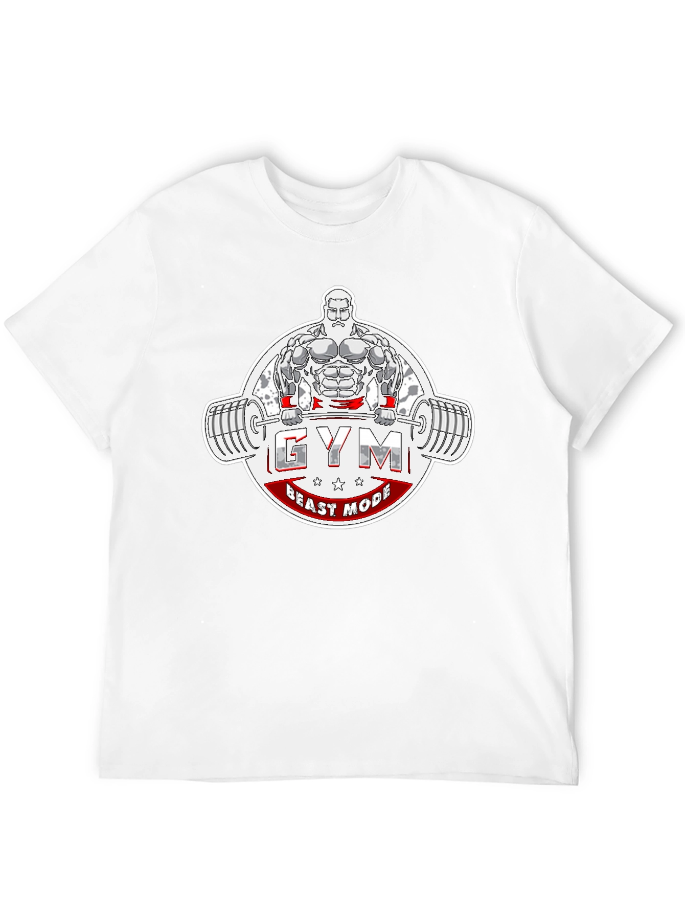 Gym Beast Mode T-Shirt - Black