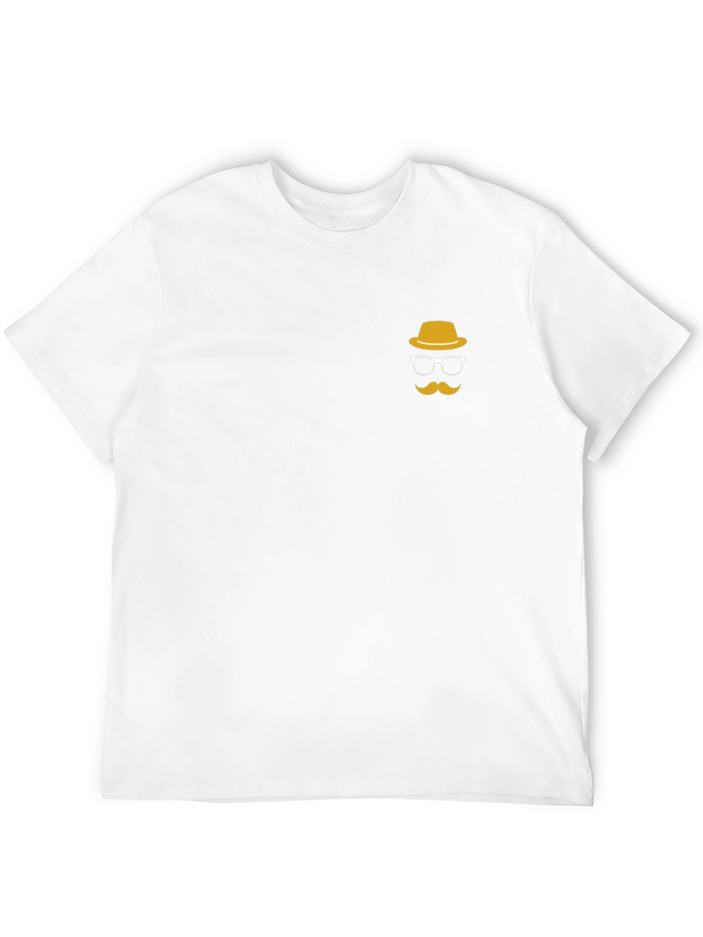 Mens Black T-shirt with Novelty Graphic