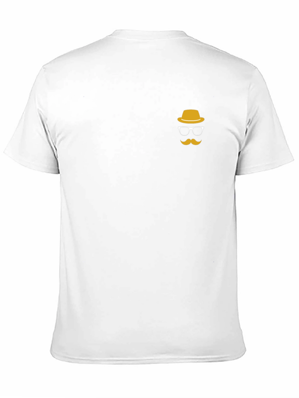 Mens Black T-shirt with Novelty Graphic