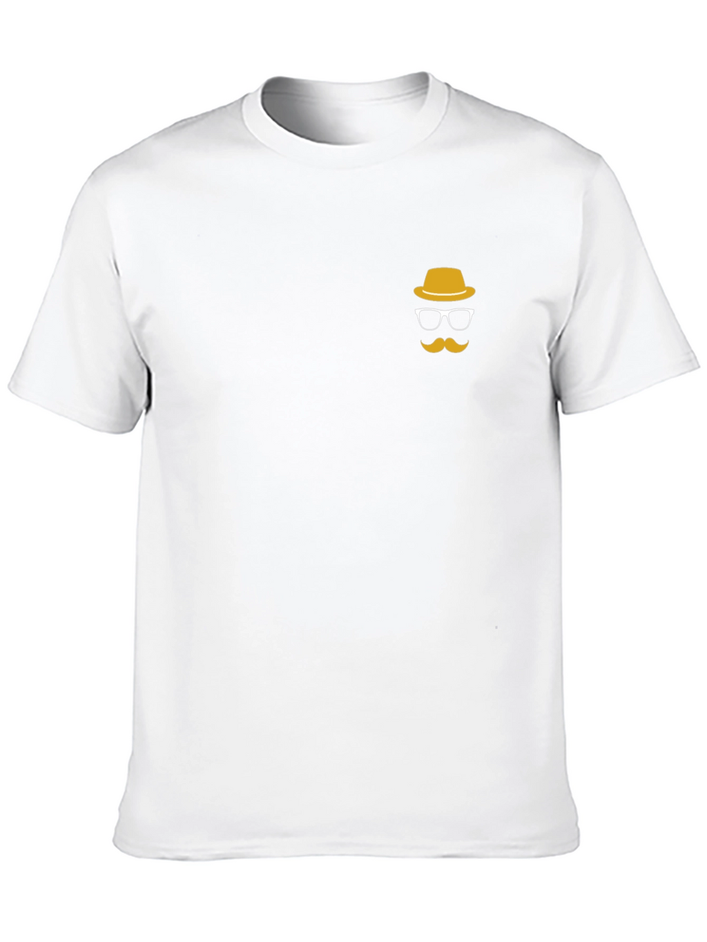 Mens Black T-shirt with Novelty Graphic