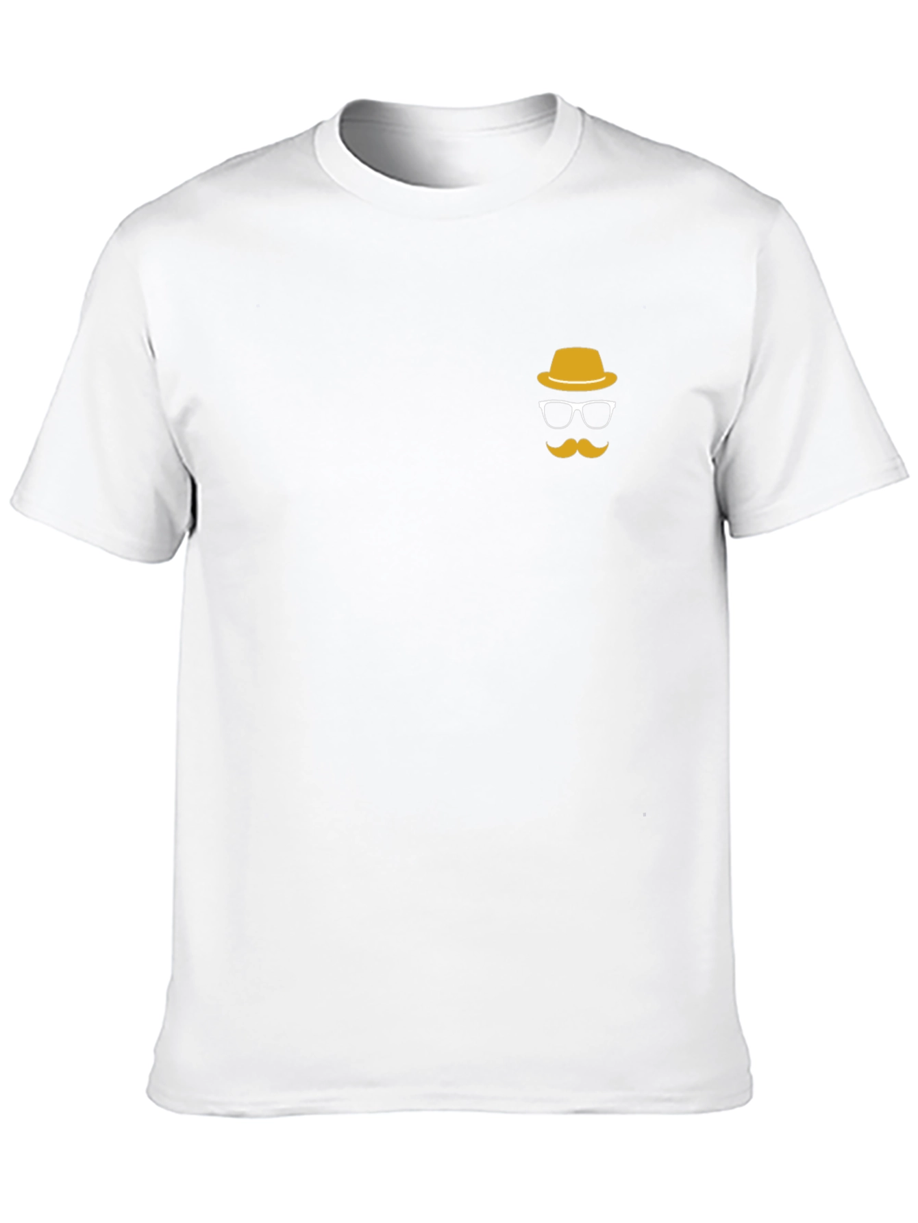 Mens Black T-shirt with Novelty Graphic