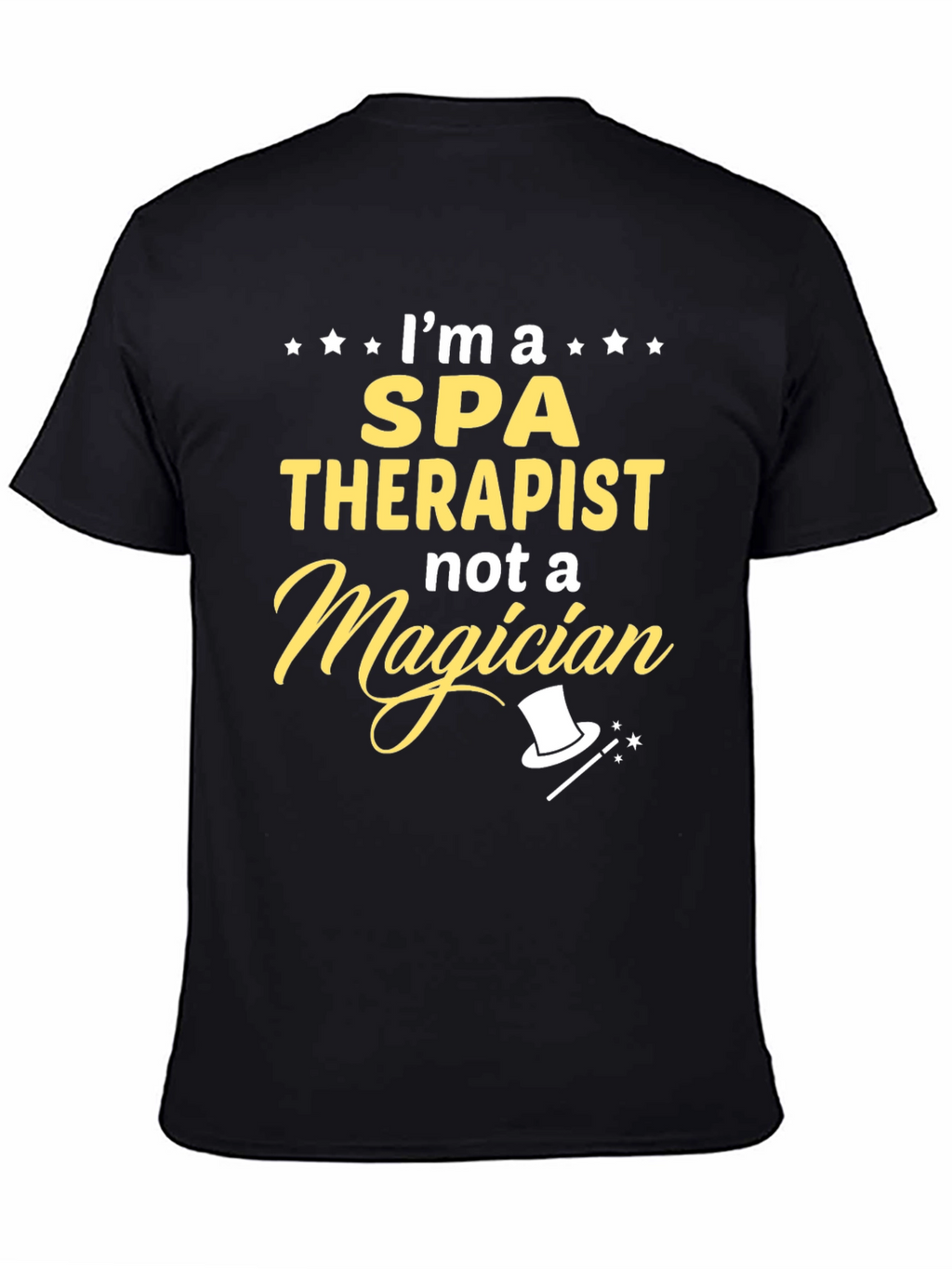 Spa Therapist Novelty Graphic T-Shirt