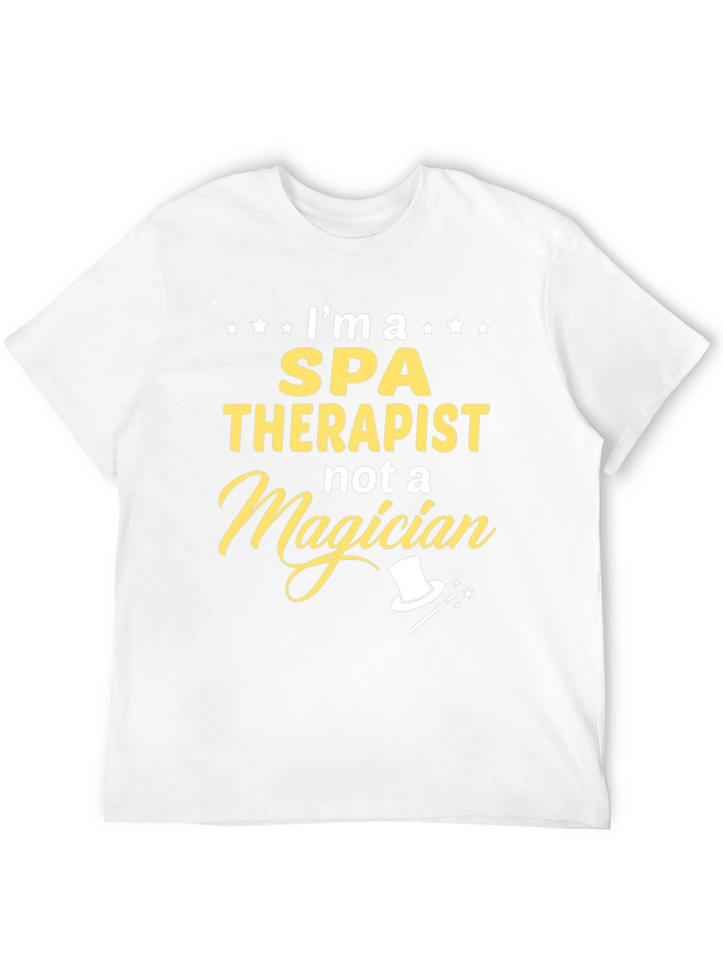 Spa Therapist Novelty Graphic T-Shirt