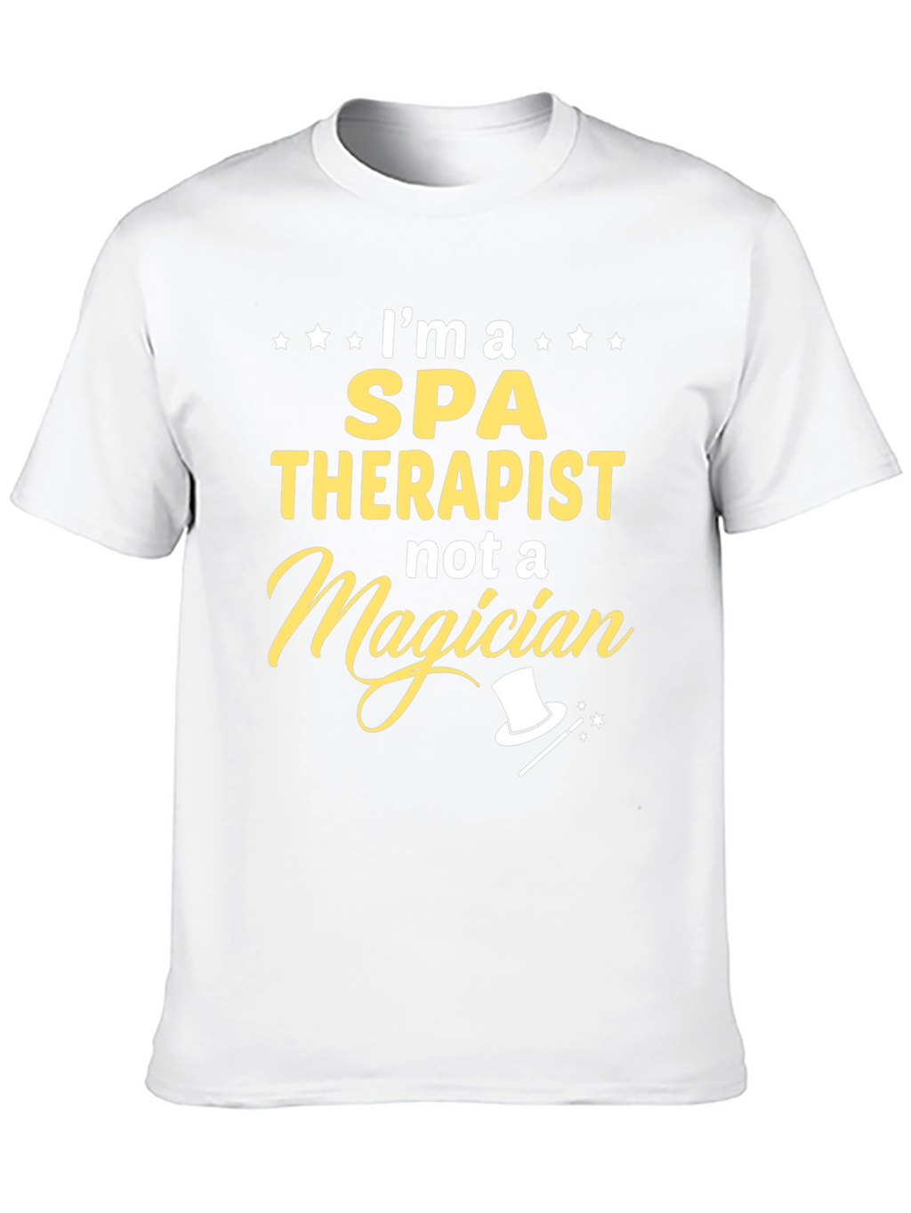 Spa Therapist Novelty Graphic T-Shirt