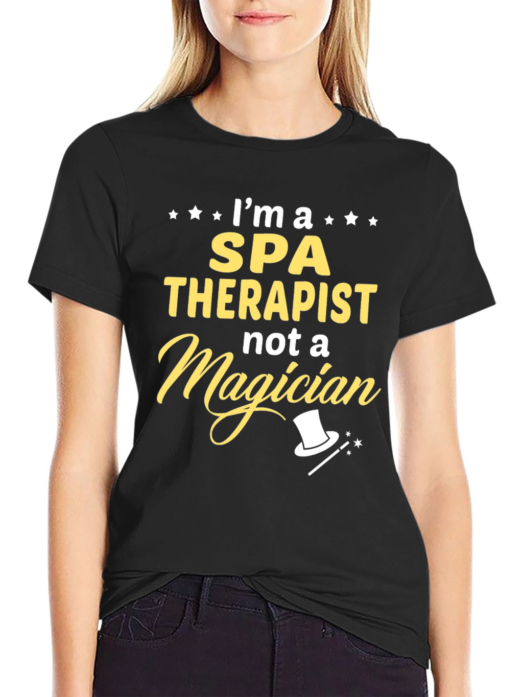 Spa Therapist Novelty Graphic T-Shirt