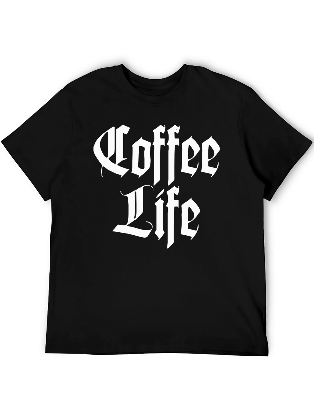 Coffee Life Black T-Shirt