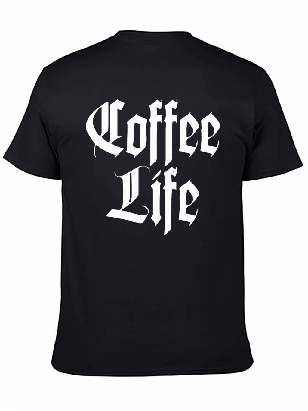 Coffee Life Black T-Shirt