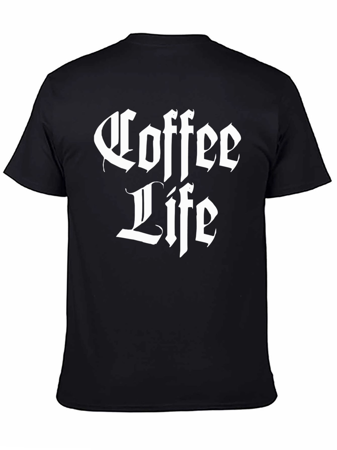 Coffee Life Black T-Shirt