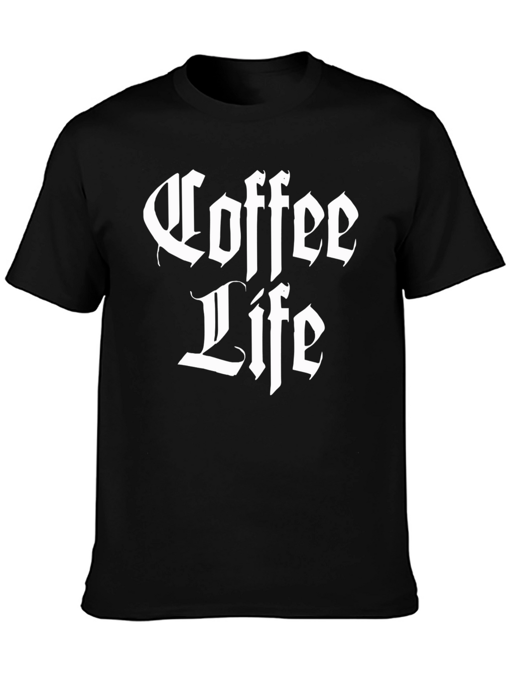 Coffee Life Black T-Shirt