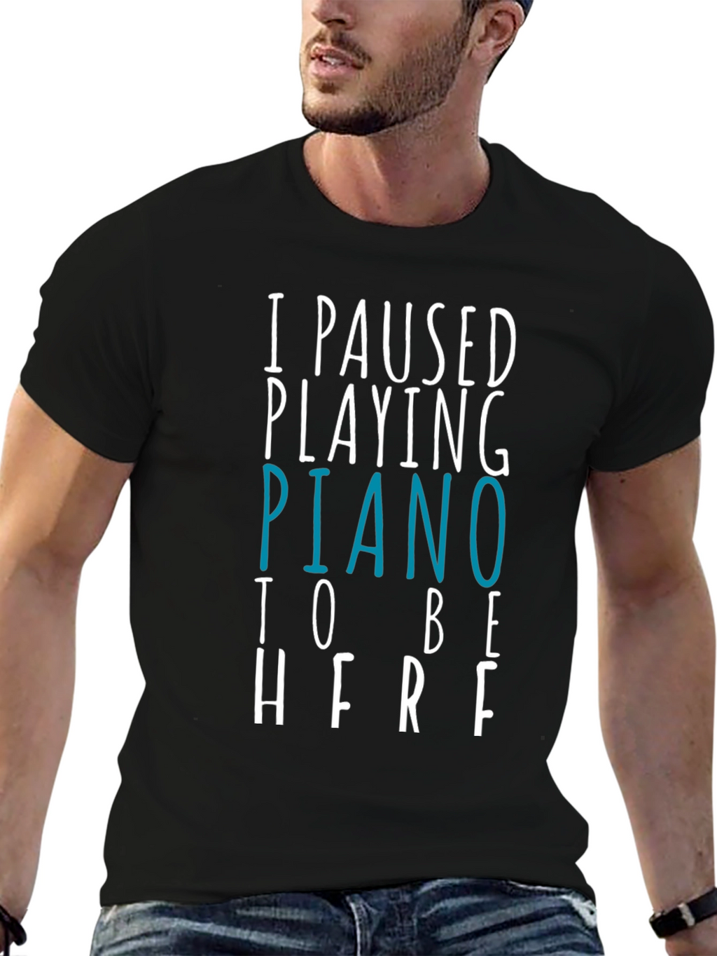 Piano Player Humor T-Shirt