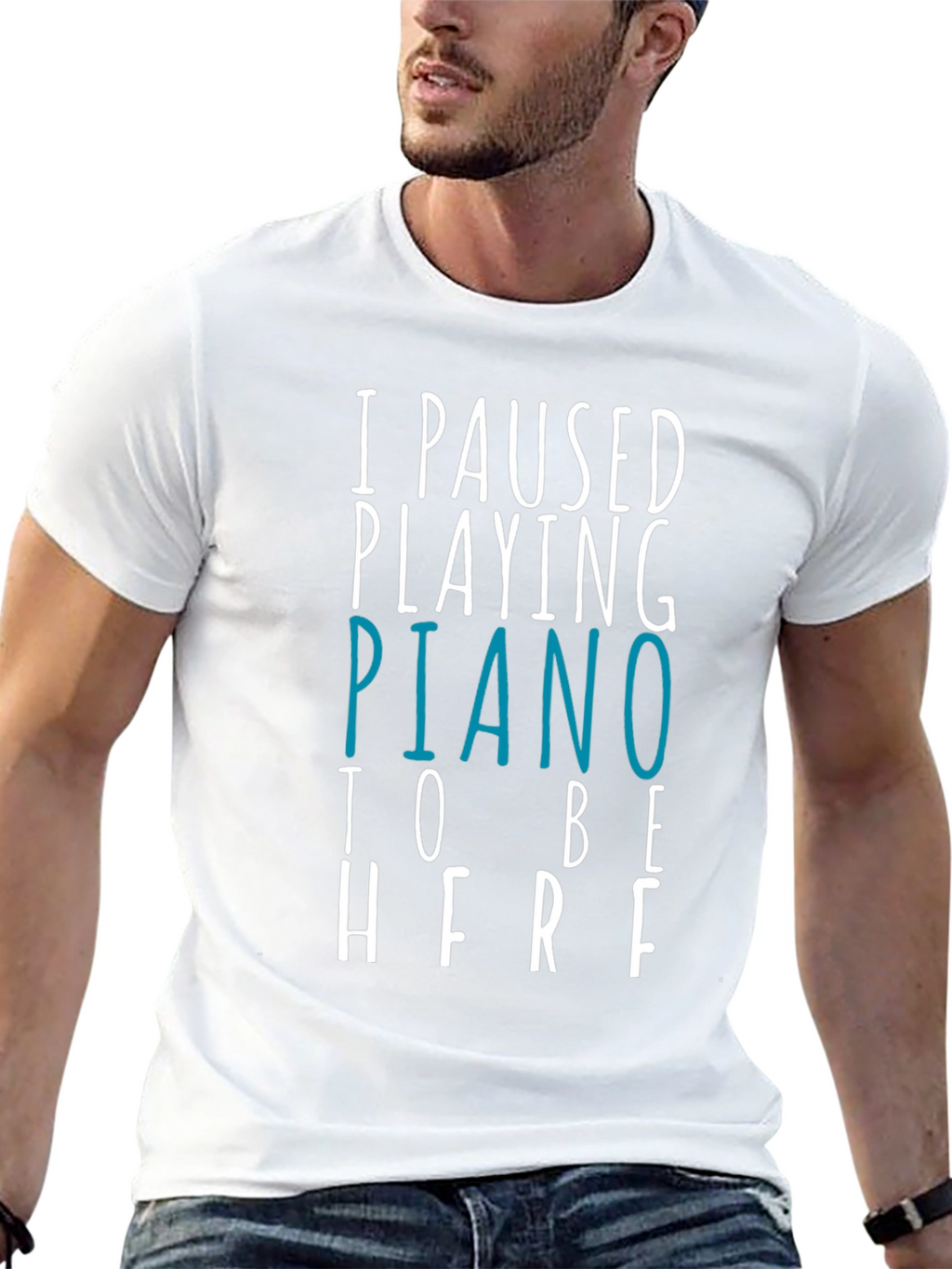 Piano Player Humor T-Shirt