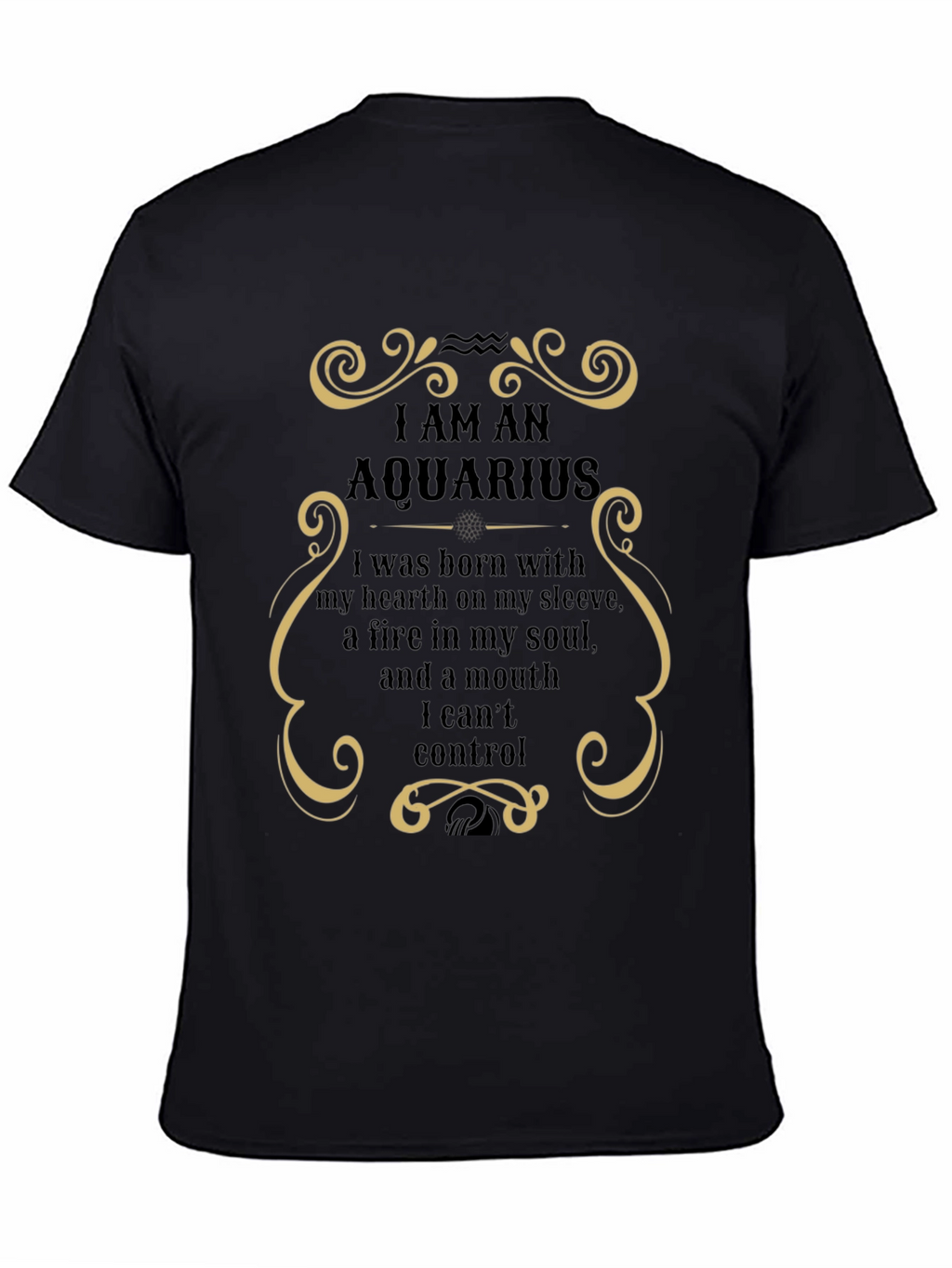Aquarius Zodiac Graphic T-Shirt