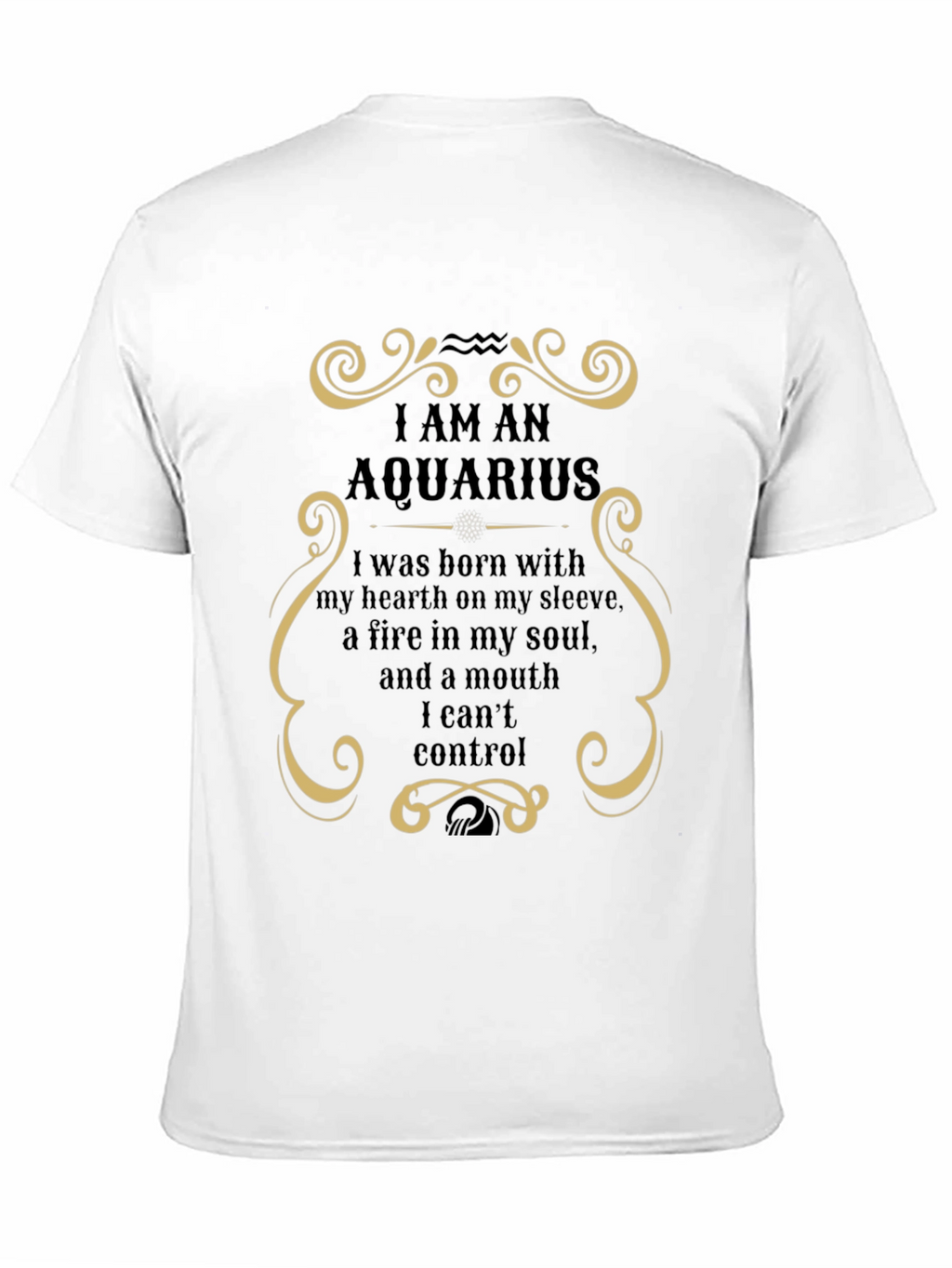 Aquarius Zodiac Graphic T-Shirt