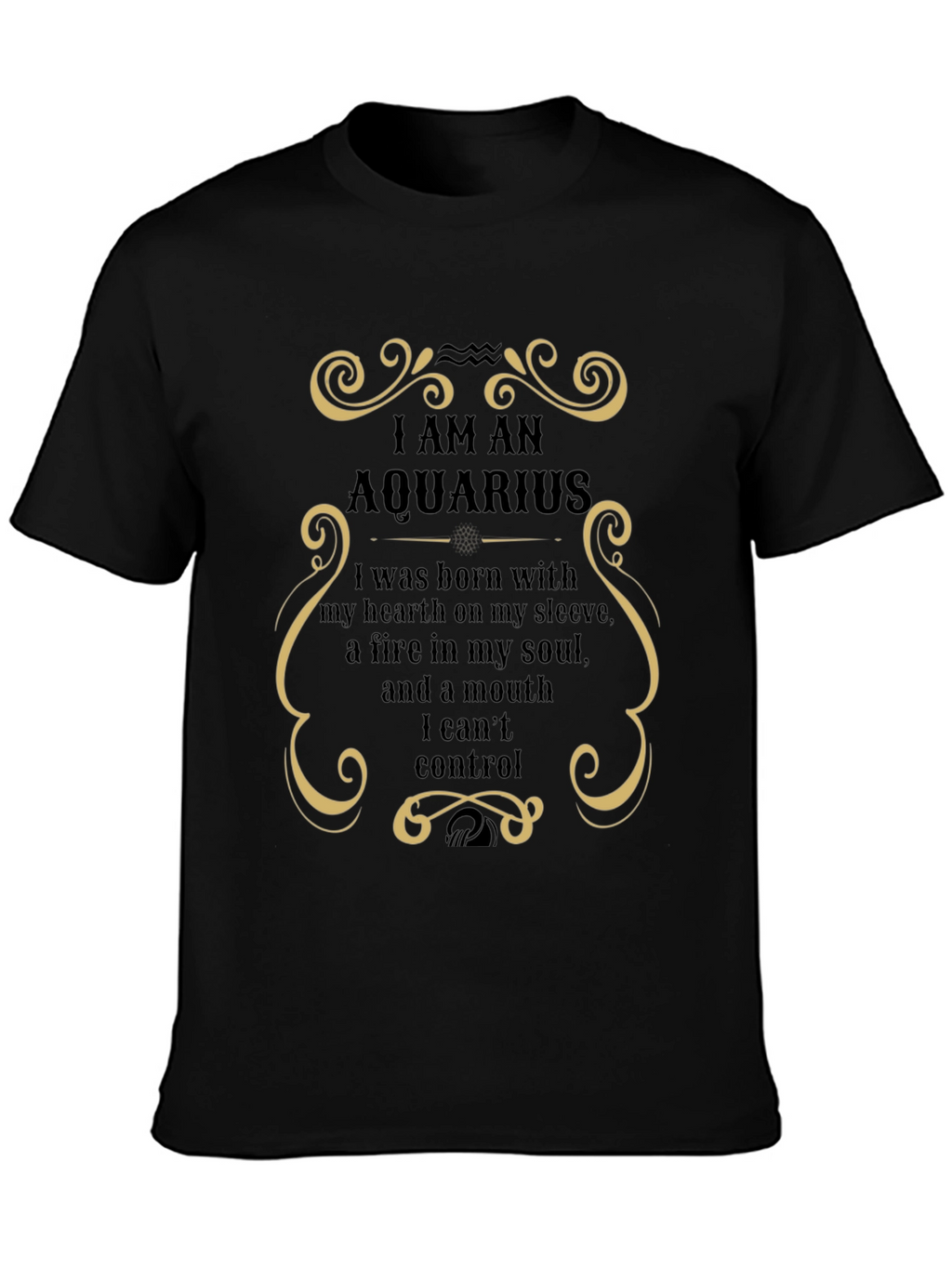 Aquarius Zodiac Graphic T-Shirt