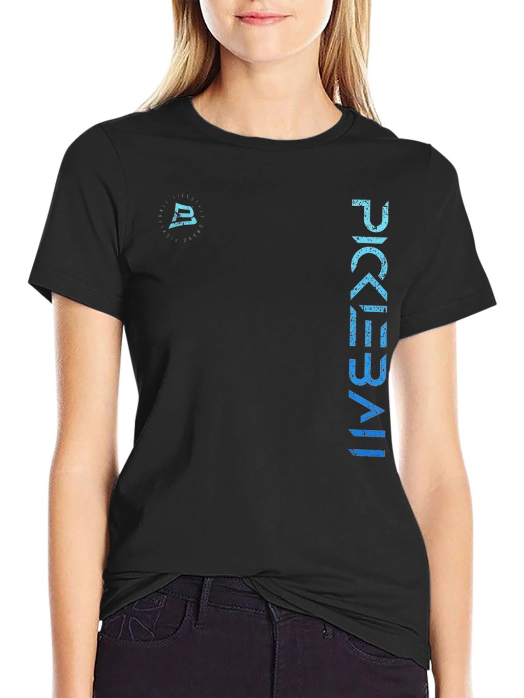 Pickleball T-Shirt - Gradient Print
