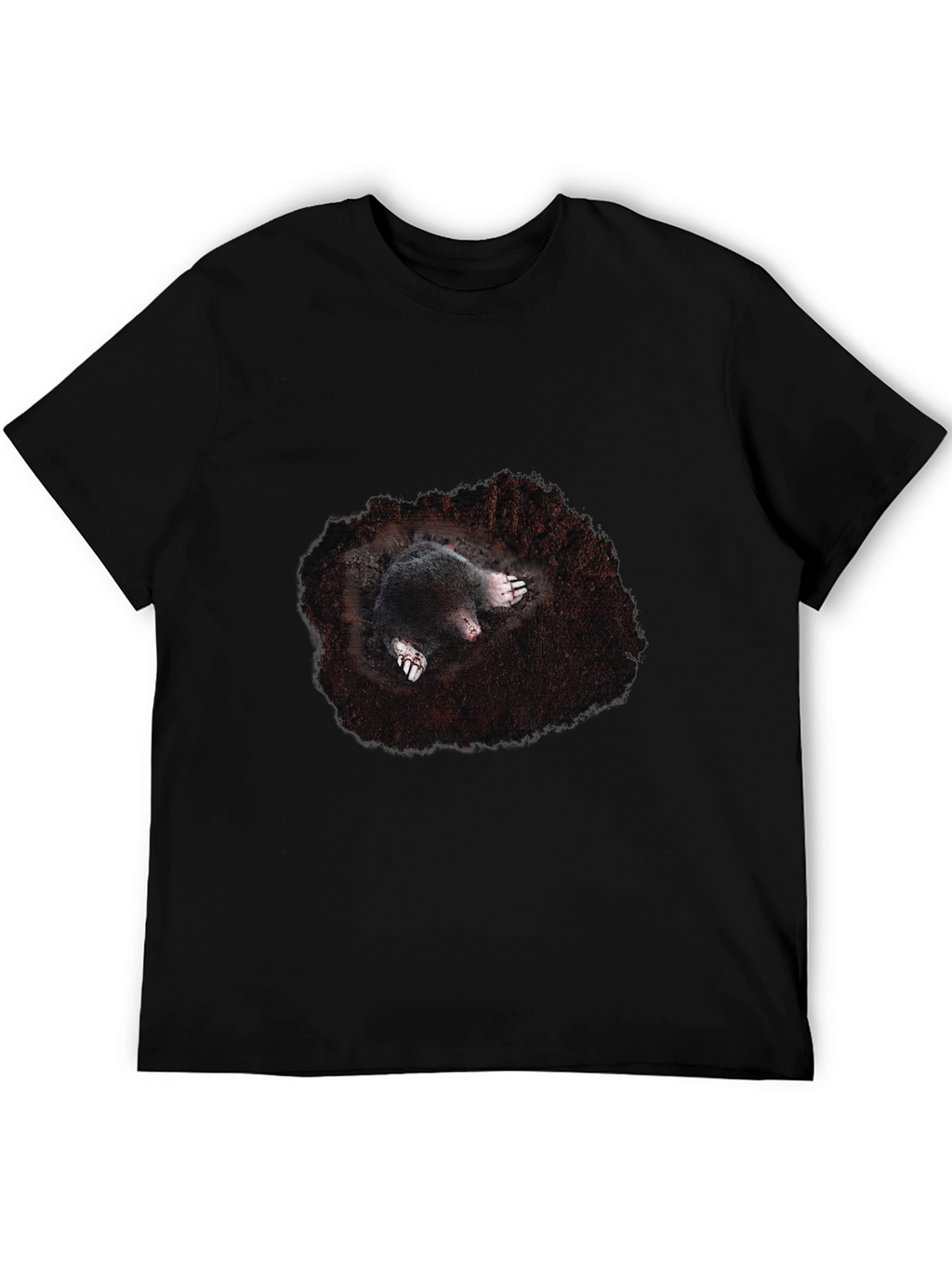 Mole Burrow T-Shirt - Unique Animal Tee