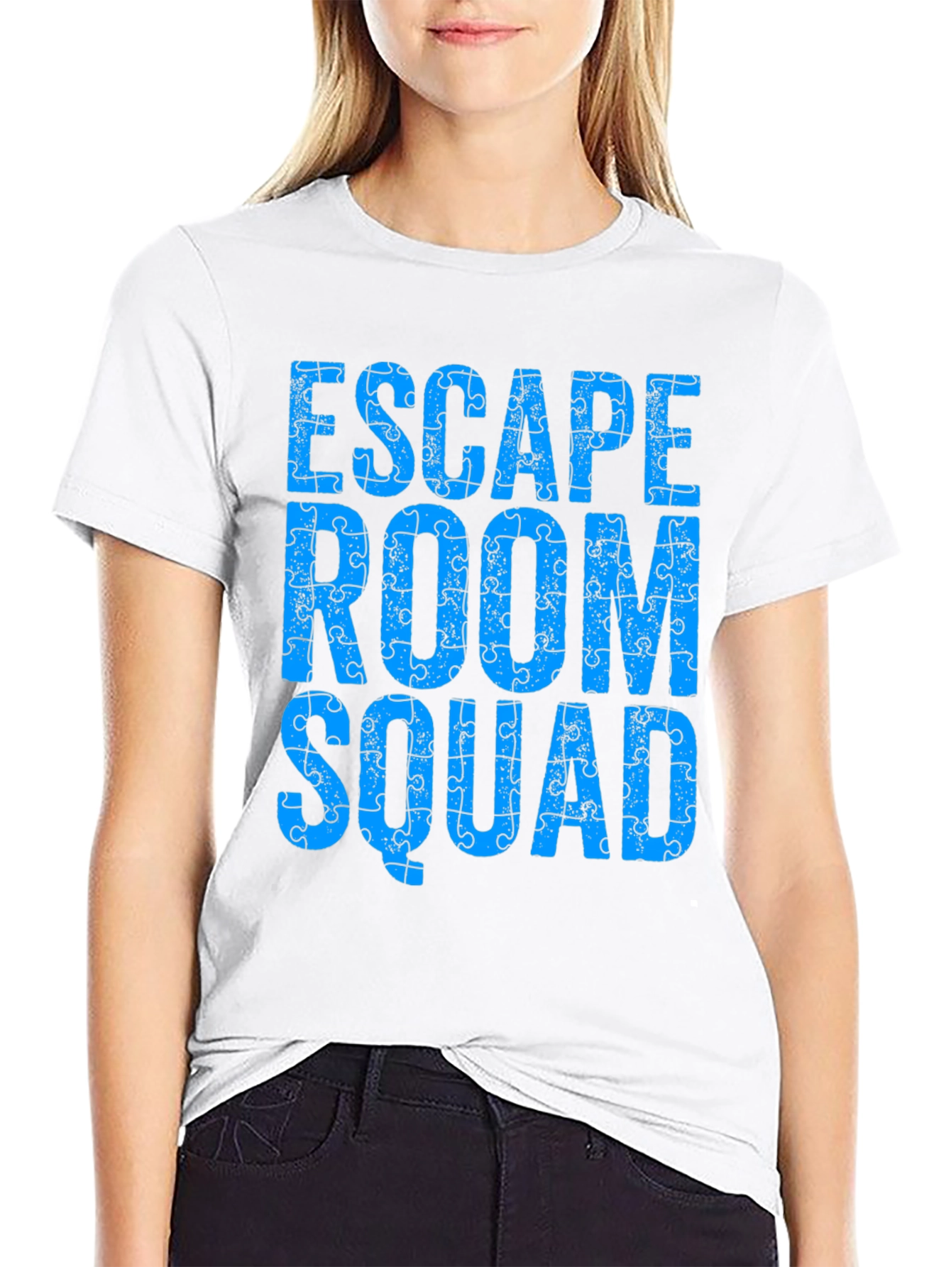 Escape Room Squad Puzzle T-Shirt