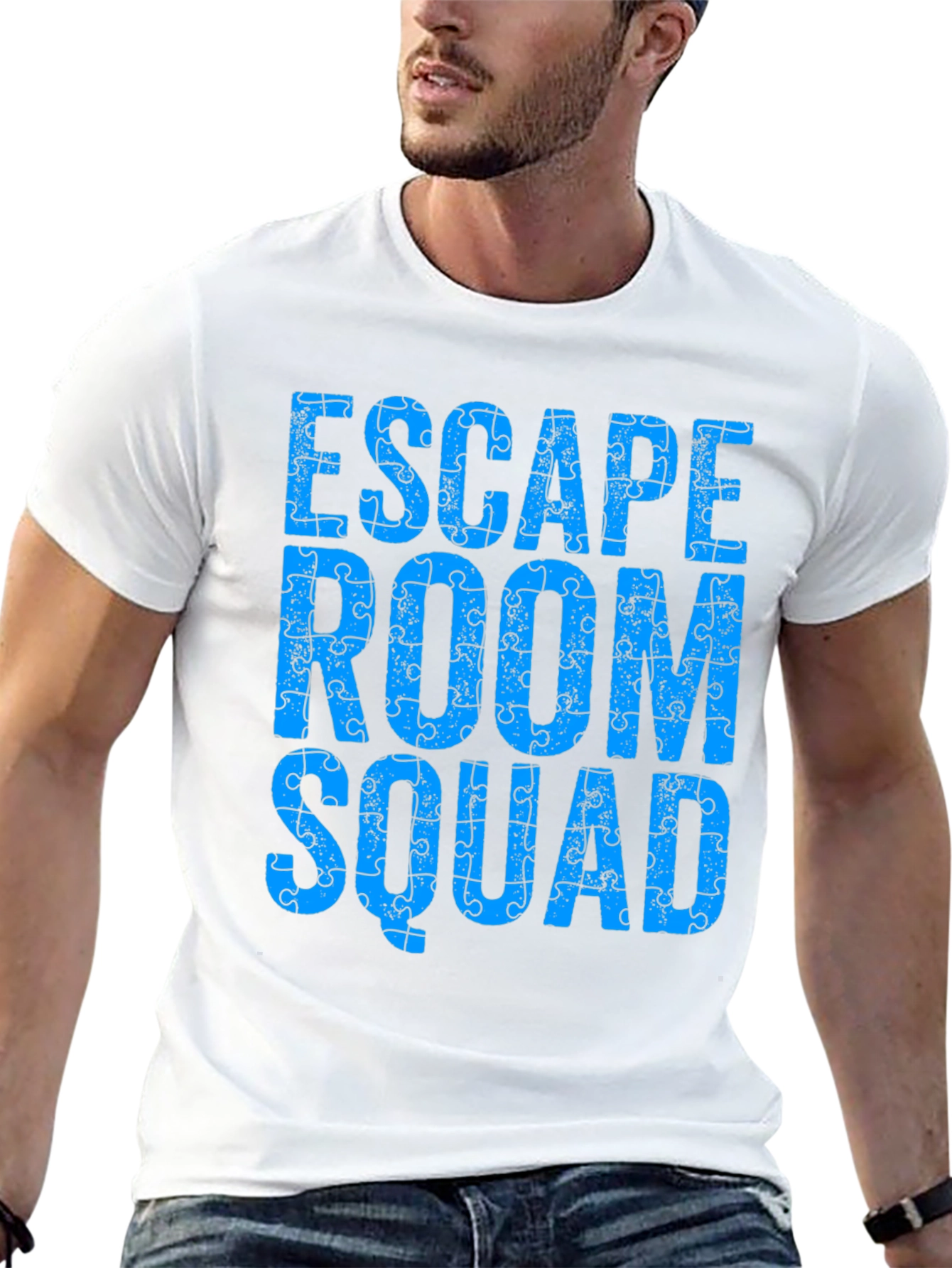 Escape Room Squad Puzzle T-Shirt