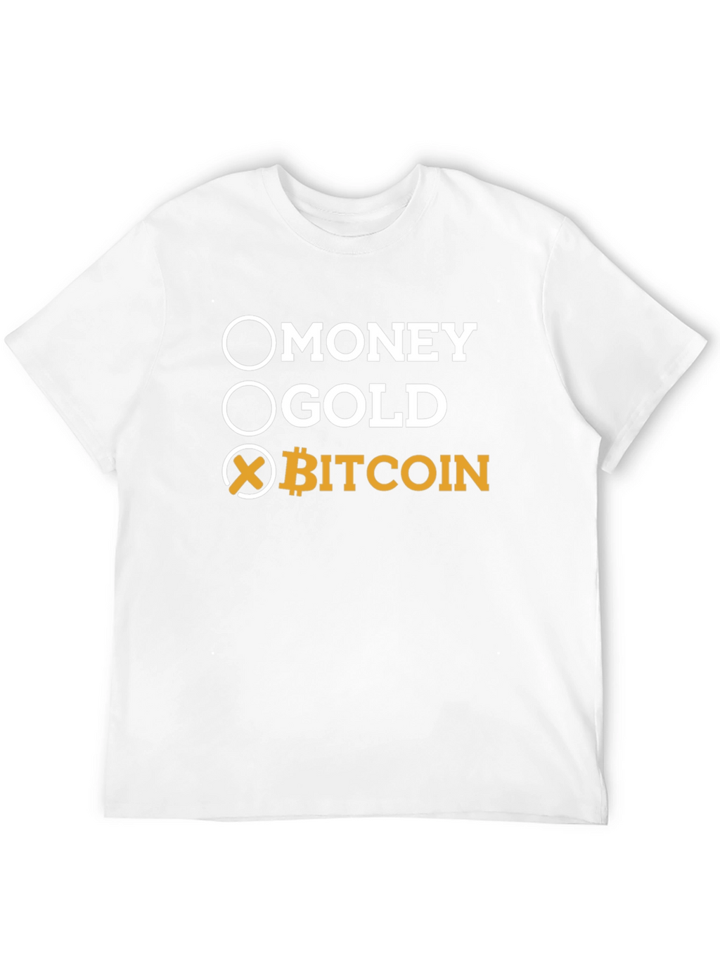 Bitcoin Choice T-Shirt Crypto Currency Tee