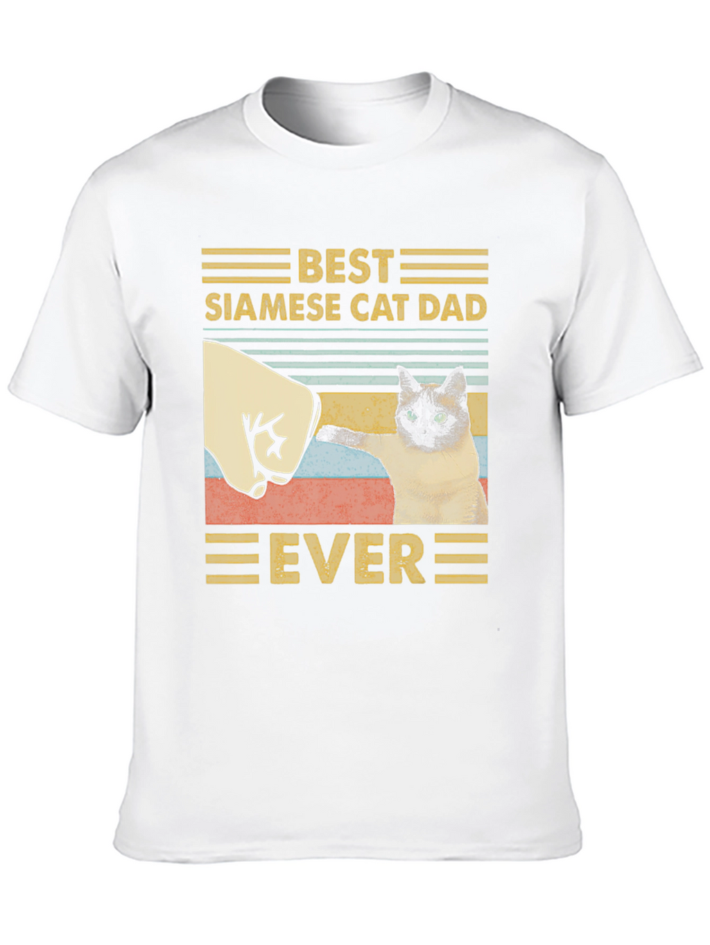 Best Siamese Cat Dad Ever T-Shirt
