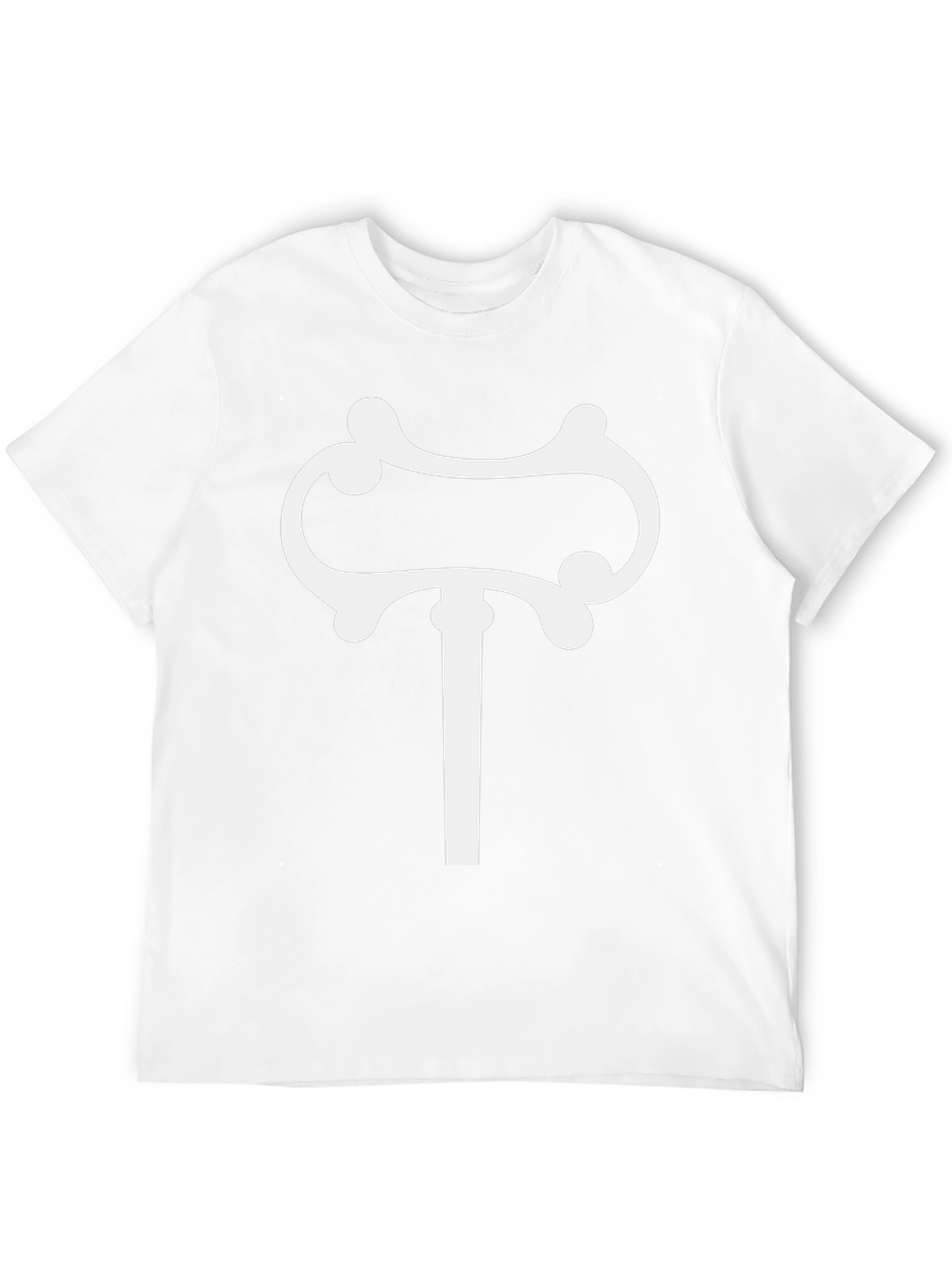 Unique Symbol Graphic T-Shirt - Black