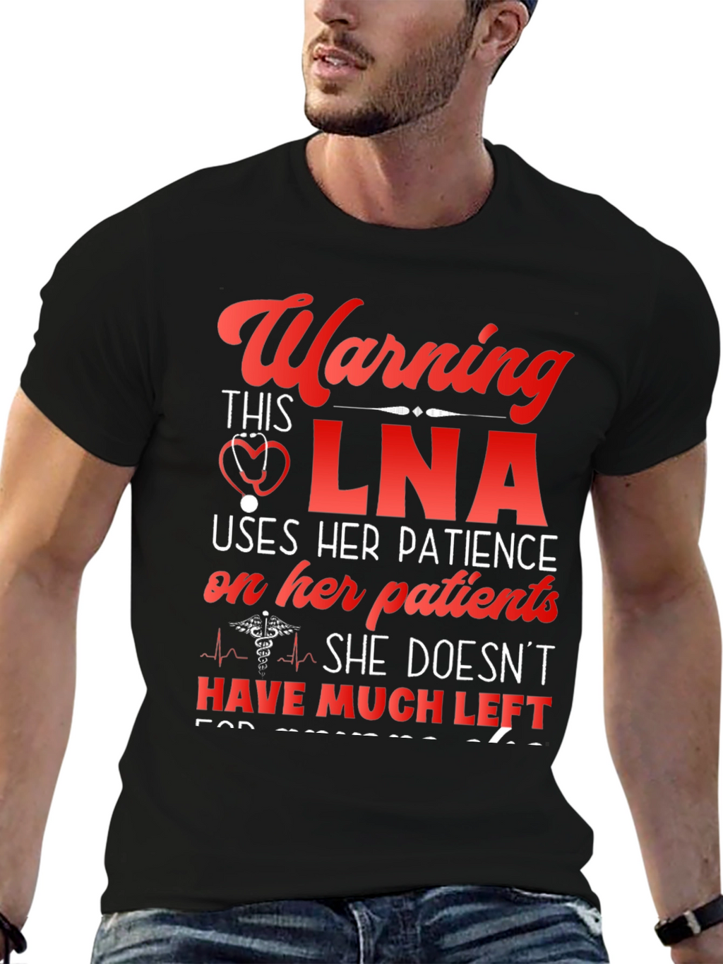 Warning LNA T-Shirt: Patience is Limited