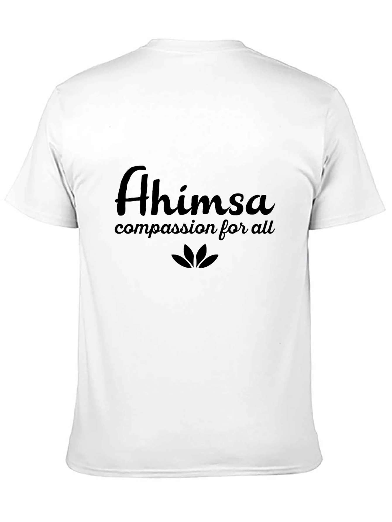 Ahimsa Compassion T-Shirt - Black